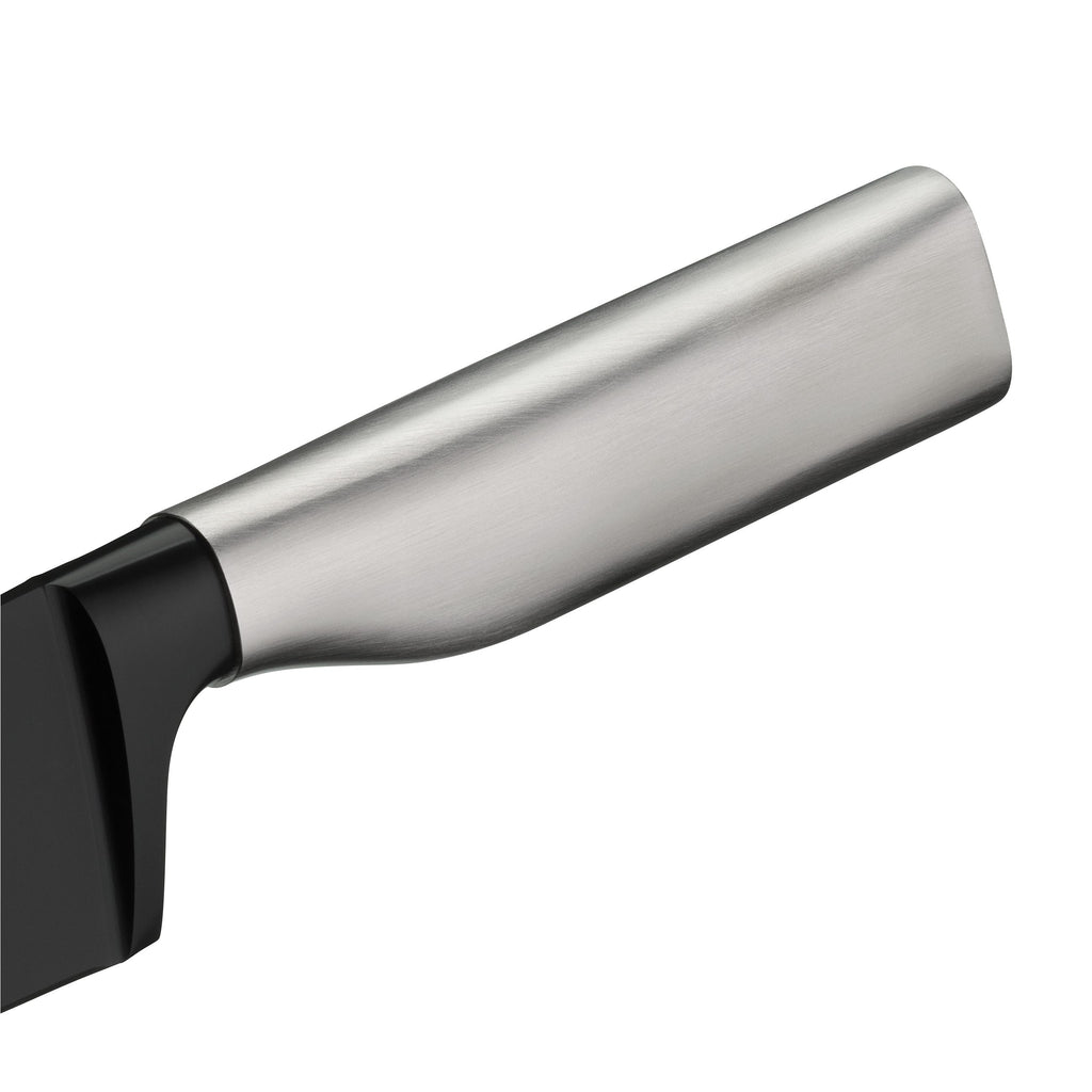 Santokukniv Ultimate Black 18,5 cm rustfritt stål bakside