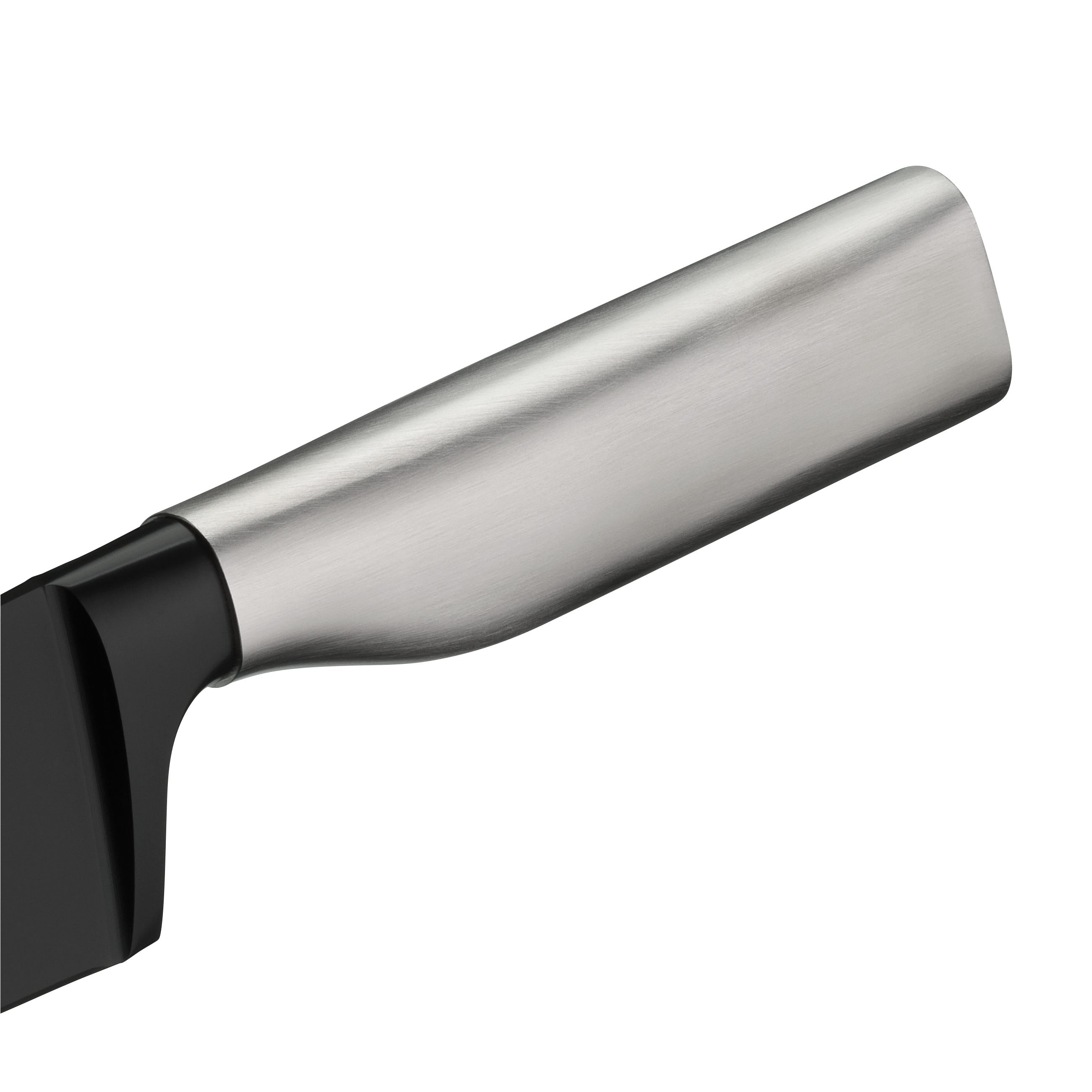 Santokukniv Ultimate Black 18,5 cm rustfritt stål bakside
