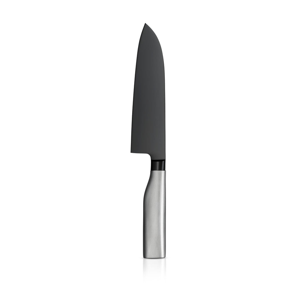Santokukniv Ultimate Black 18,5 cm rustfritt stål forside