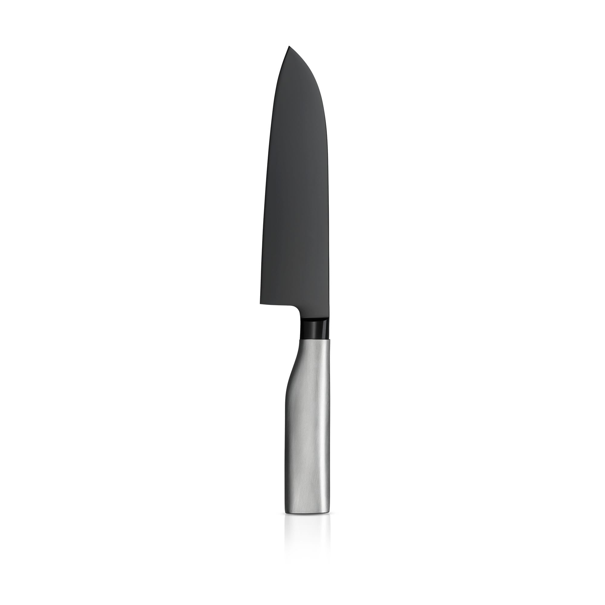 Santokukniv Ultimate Black 18,5 cm rustfritt stål forside
