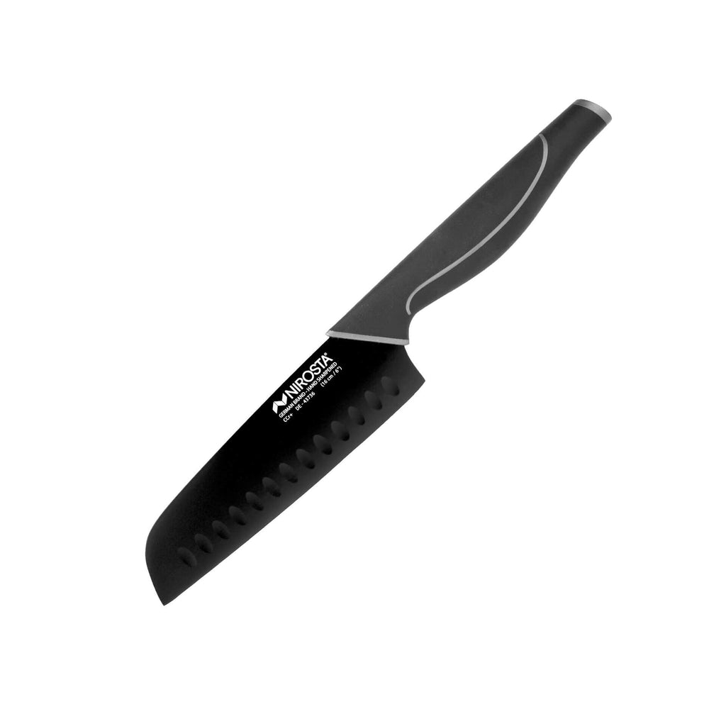 Santokukniv Wave 16 cm rustfritt stål - Nirosta forfra