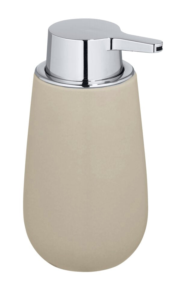 Såpedispenser Badi keramikk beige 320 ml forfra