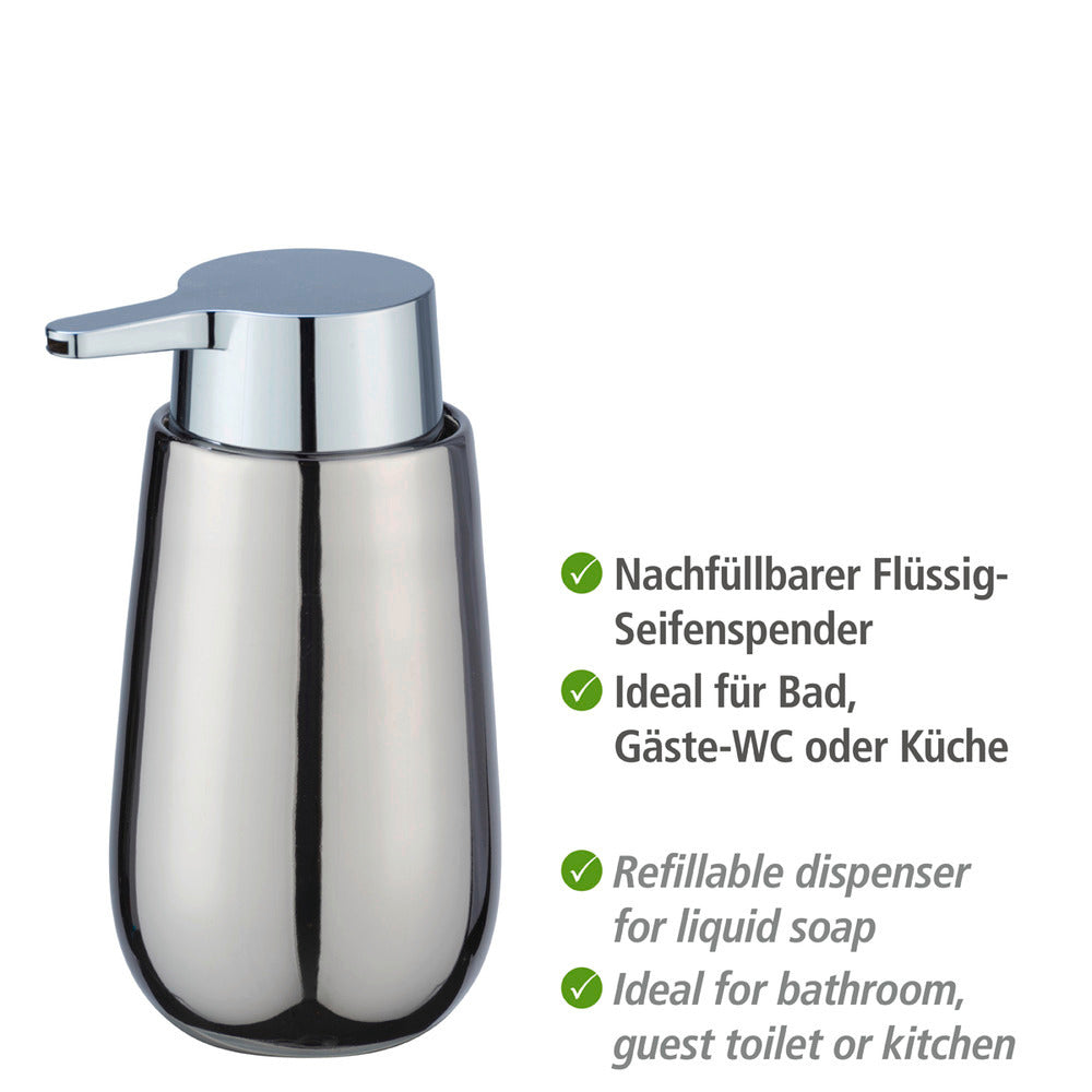 Detalj av Såpedispenser Badi keramikk krom 320 ml