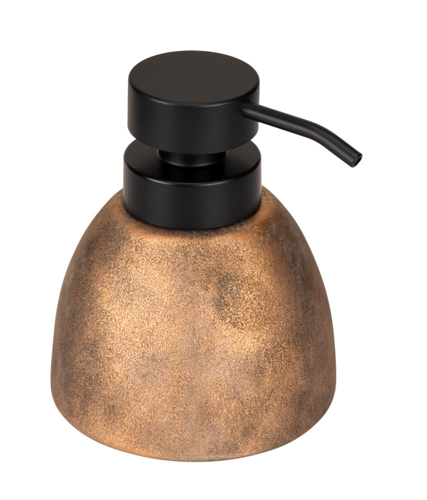 Såpedispenser keramikk bronse/svart 0,3 L Tremea forside
