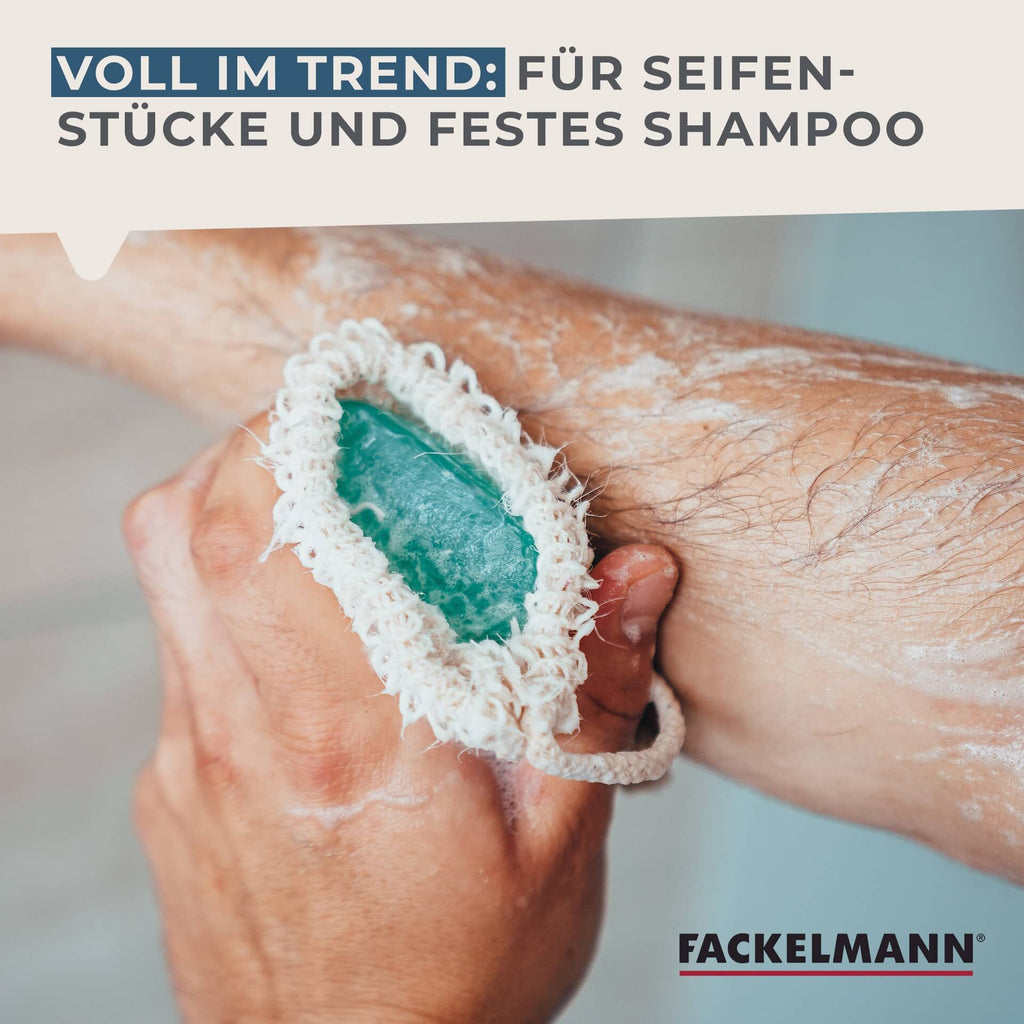 Såpepose sisal 2 stk - Fackelmann materialdetalj