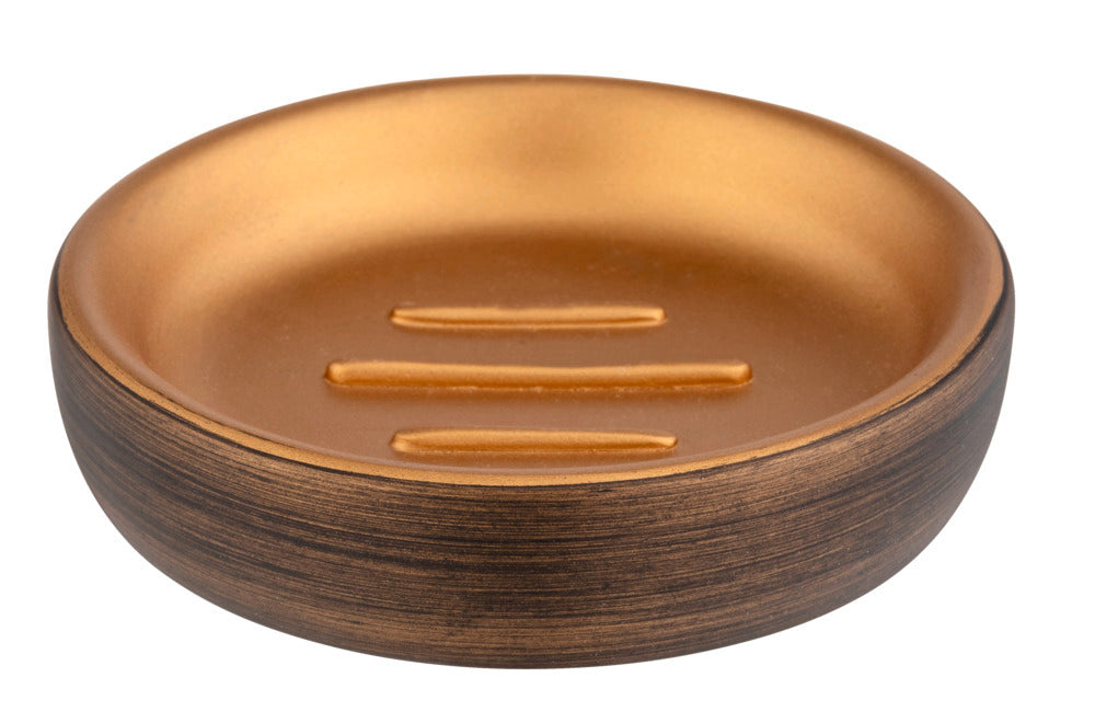 Såpeskål Palena bronse polyresin - Wenko forfra