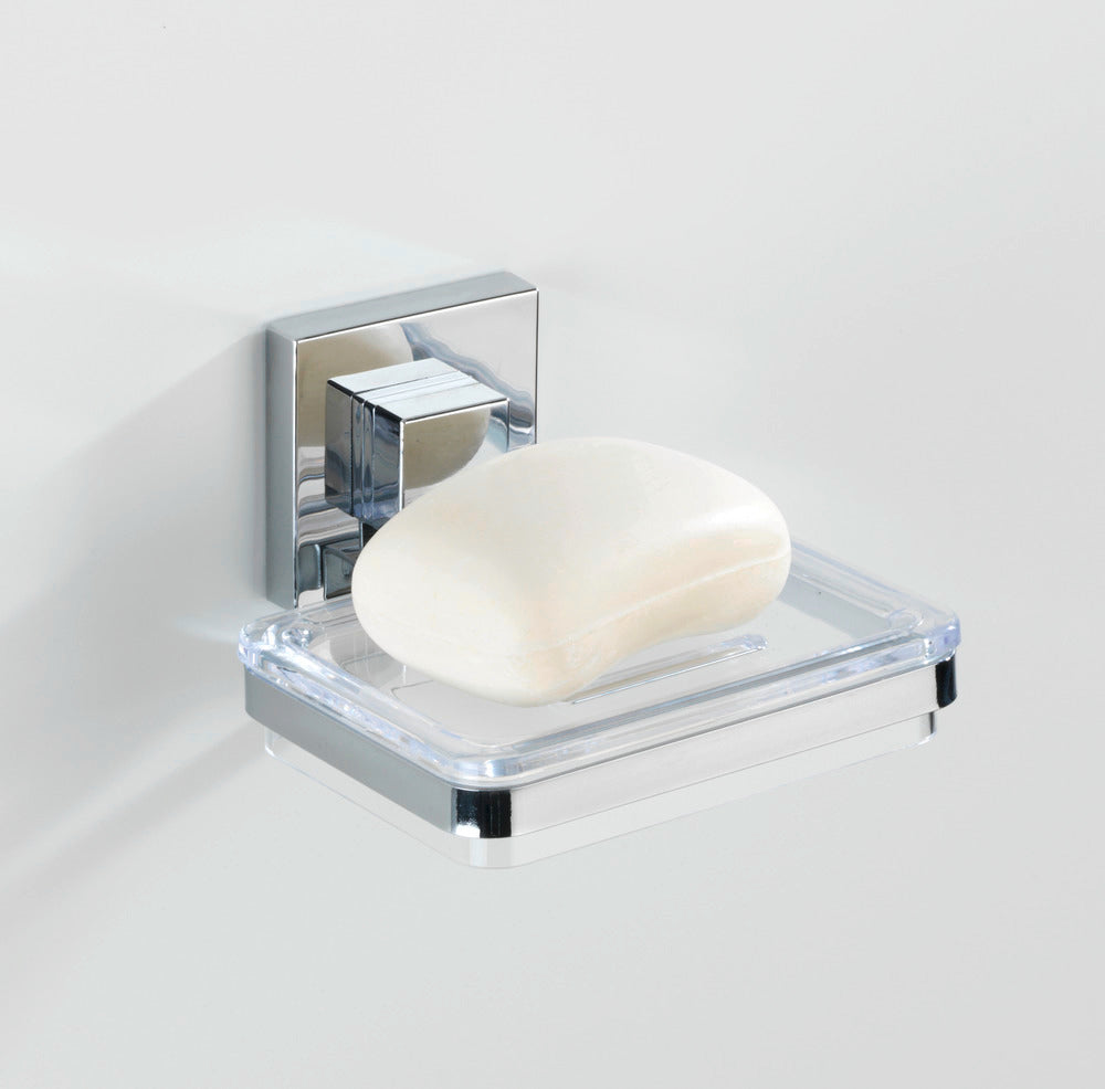 Såpeskål rustfritt stål Vacuum-Loc® Quadro underside