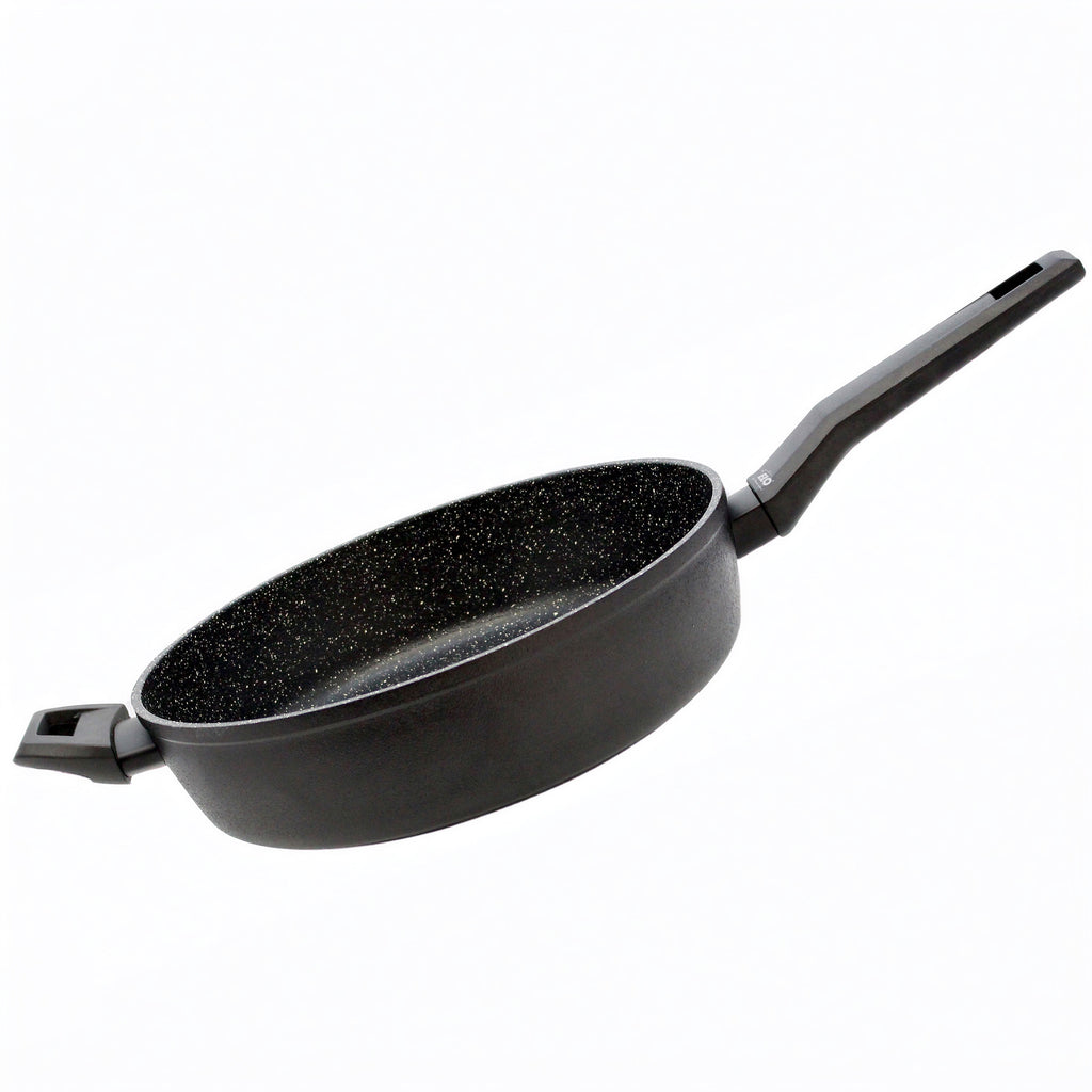Sauteringspanne med ekstragrep Ø28 cm non-stick - ELO forfra