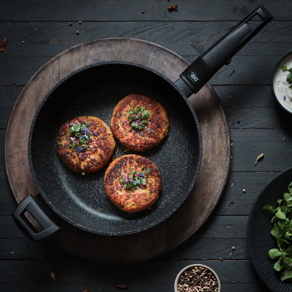 Sauteringspanne med ekstragrep Ø28 cm non-stick - ELO bakside