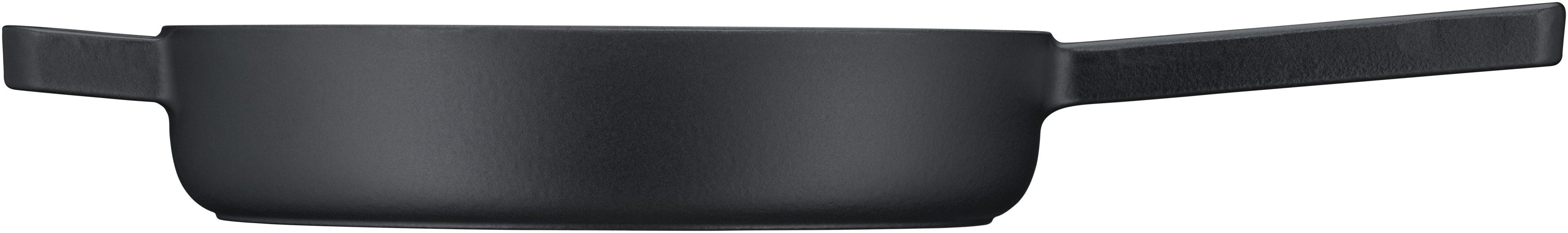 Sauteringspanne Flavour 28 cm støpejern med lokk bakside