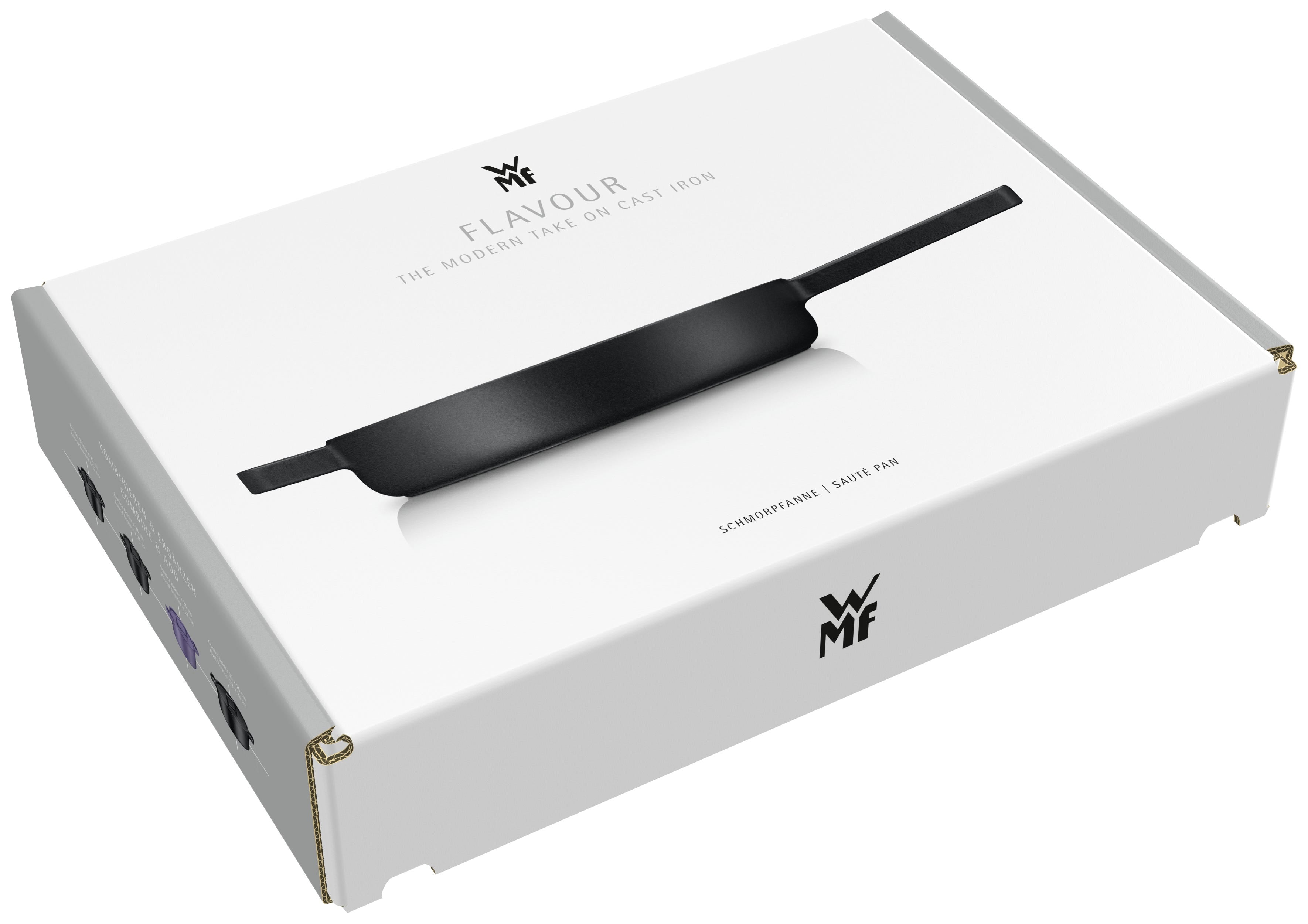 Oversikt over Sauteringspanne Flavour 28 cm støpejern med lokk