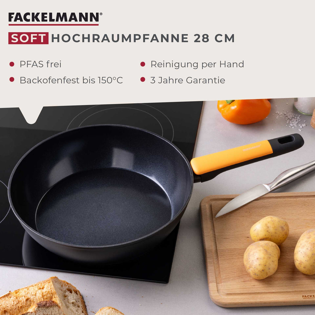 Sauteringspanne keramikk non-stick Ø28 cm Soft Collection nærbilde av belegg