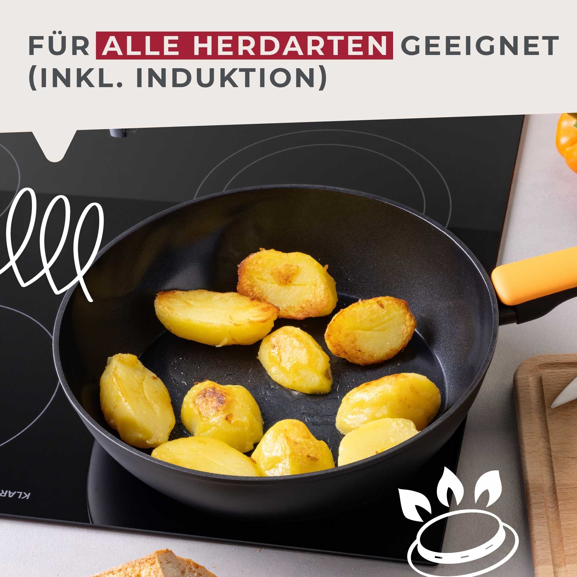 Sauteringspanne keramikk non-stick Ø28 cm Soft Collection oversikt