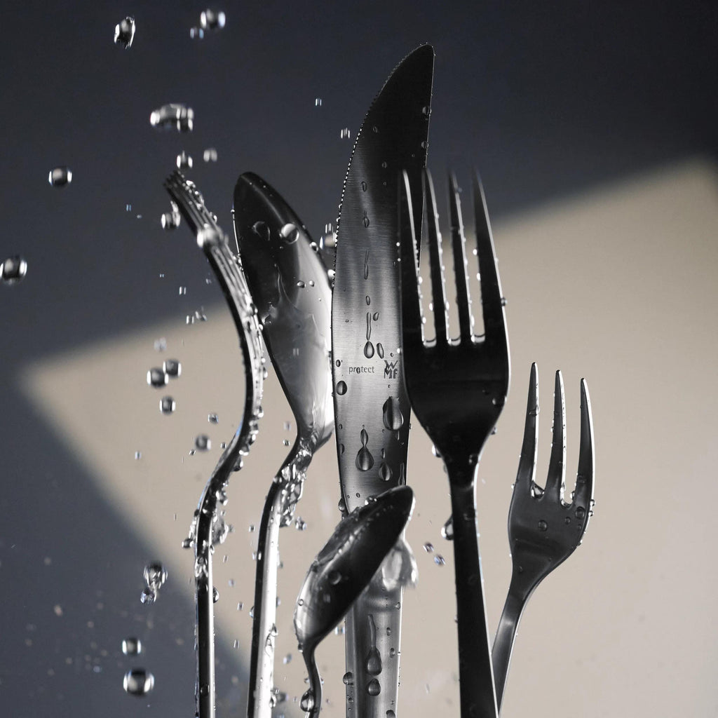 Sentic serveringsgaffel Cromargan protect rustfritt stål WMF montert