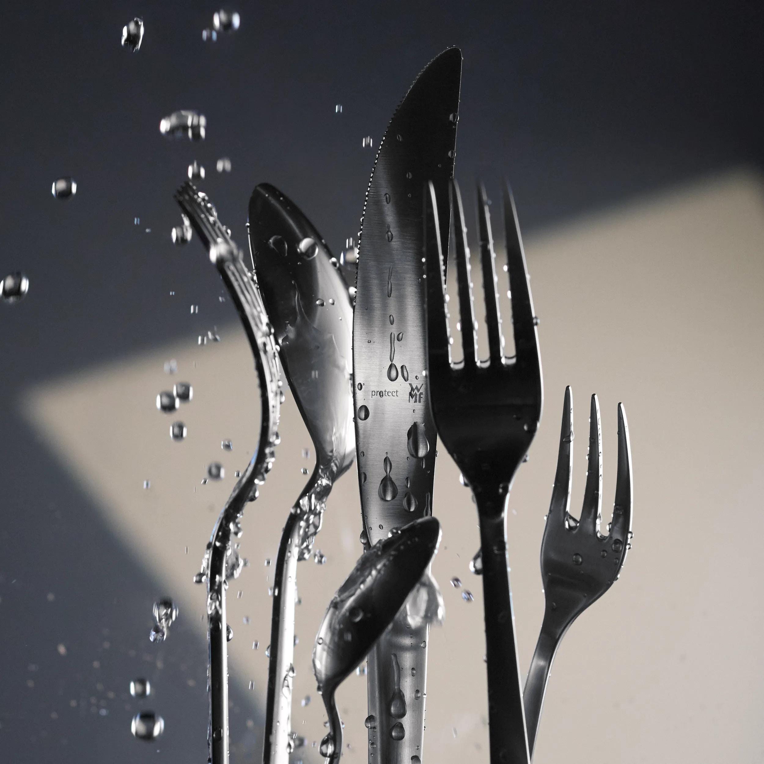 Sentic serveringsgaffel Cromargan protect rustfritt stål WMF montert