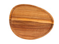 Serveringsbrett akasietre natur FSC 26x20,5 cm forfra