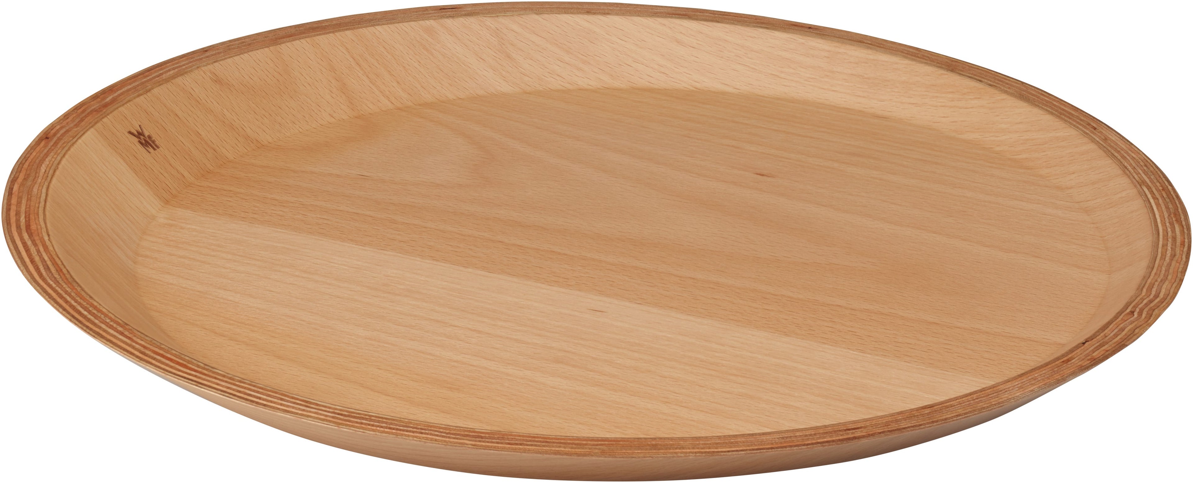 Serveringsbrett bøketre 37,5 cm Kineo bakside