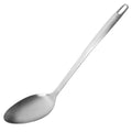 Serveringsskje 31,5 cm rustfritt stål satinfinish sett forfra