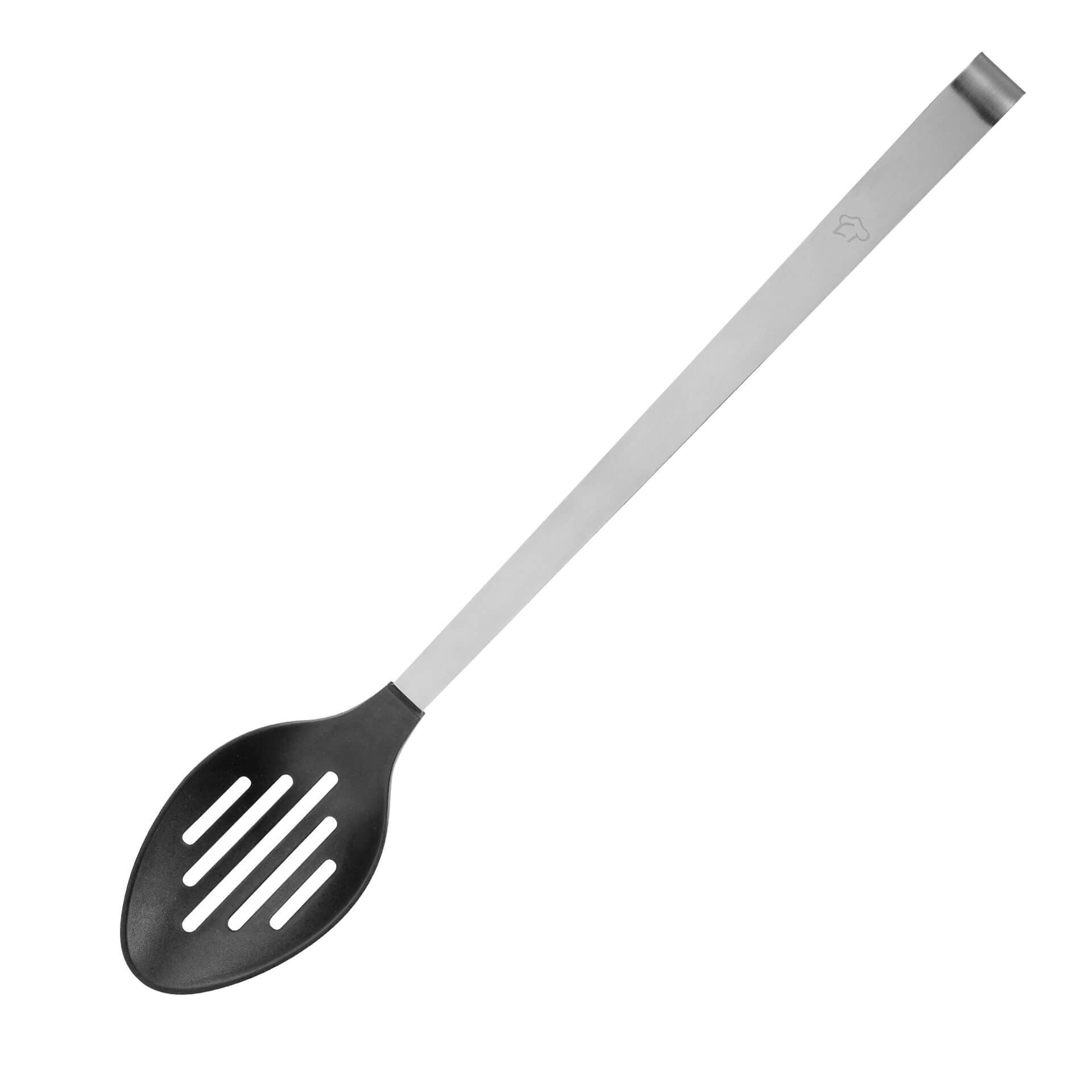 Serveringsskje med slisser plast 37 cm - FMprofessional forfra
