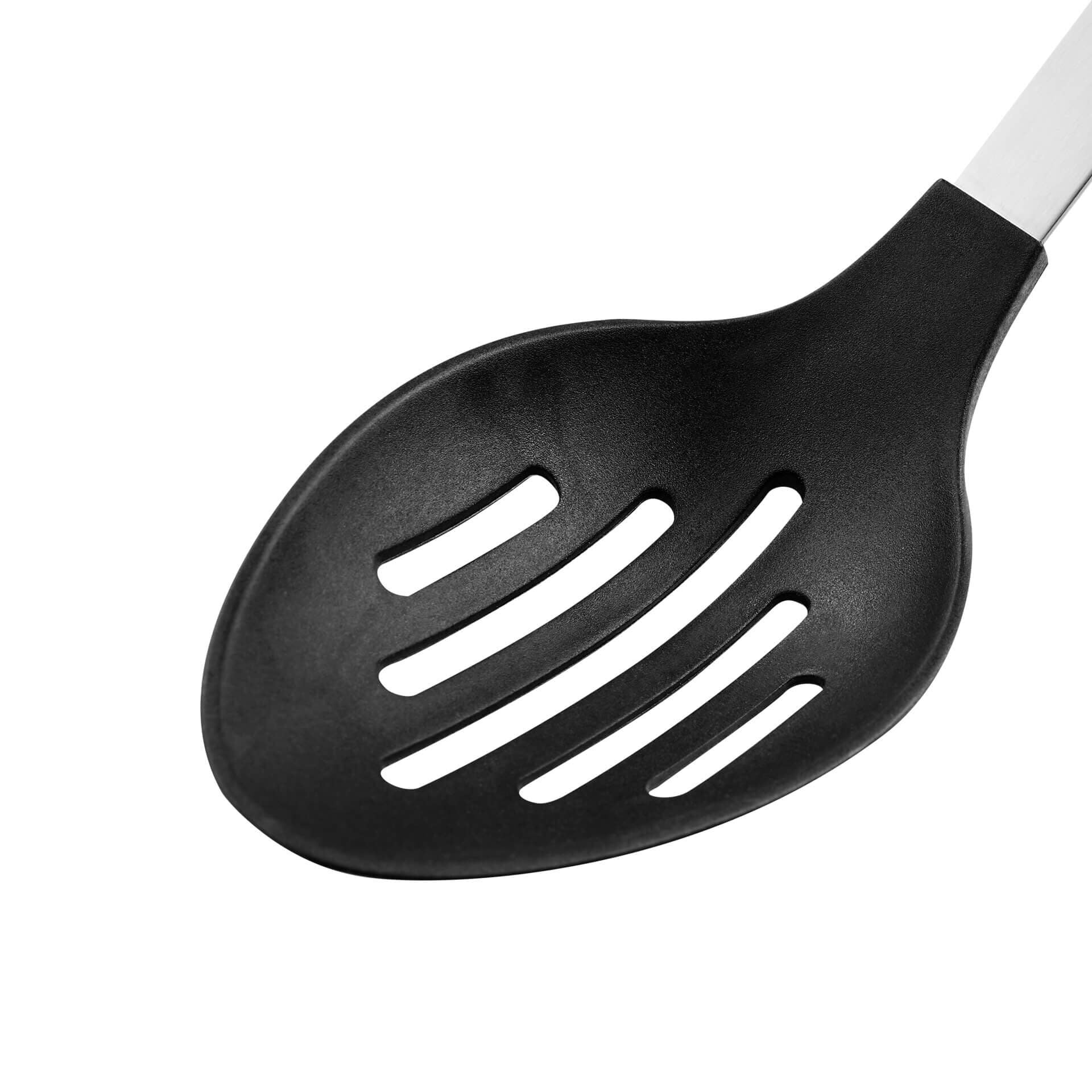 Serveringsskje med slisser plast 37 cm - FMprofessional bakside