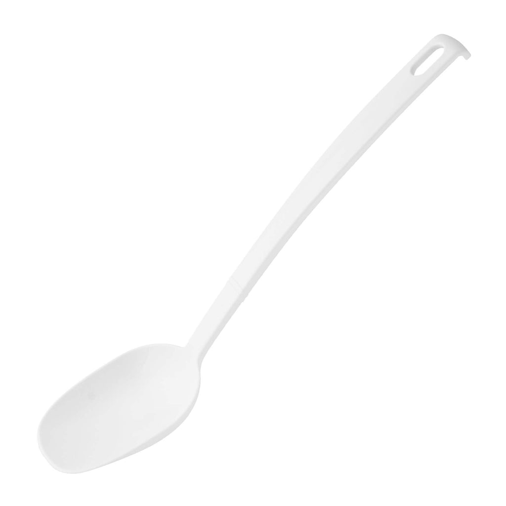 Serveringsskje Blanca hvit 30 cm non-stick vennlig forfra