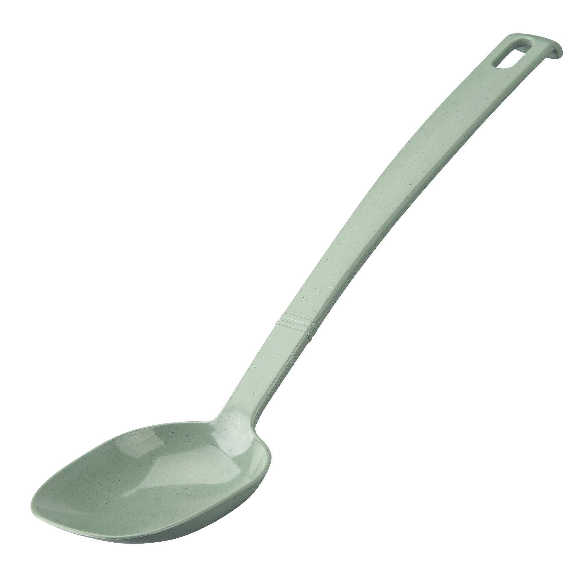 Serveringsskje grønn 30 cm varmebestandig Balance forfra