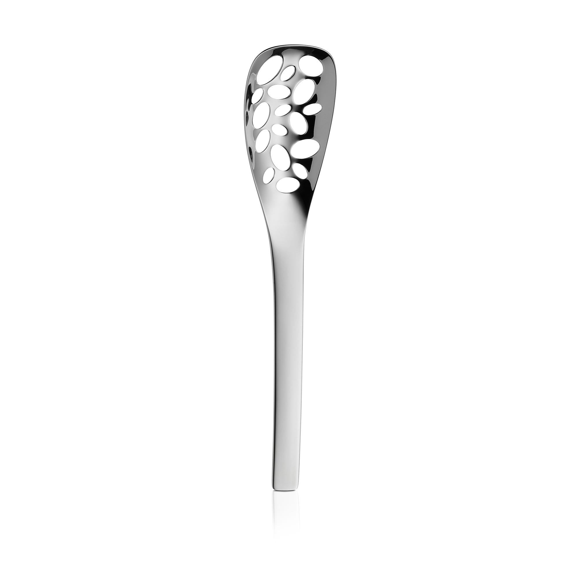 Serveringsskje perforert 25 cm polert rustfritt stål - WMF Nuova forfra