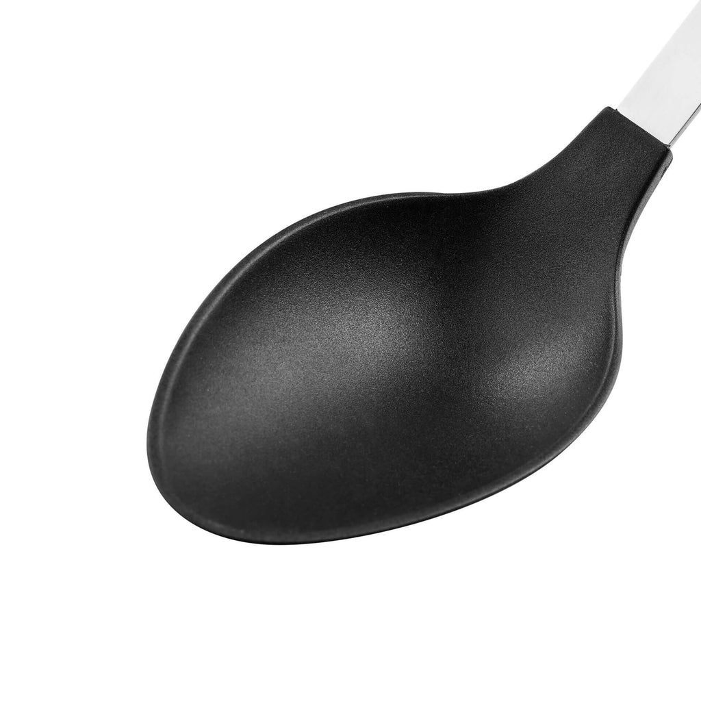 Serveringsskje plast og rustfritt stål 35 cm - FMprofessional bakside