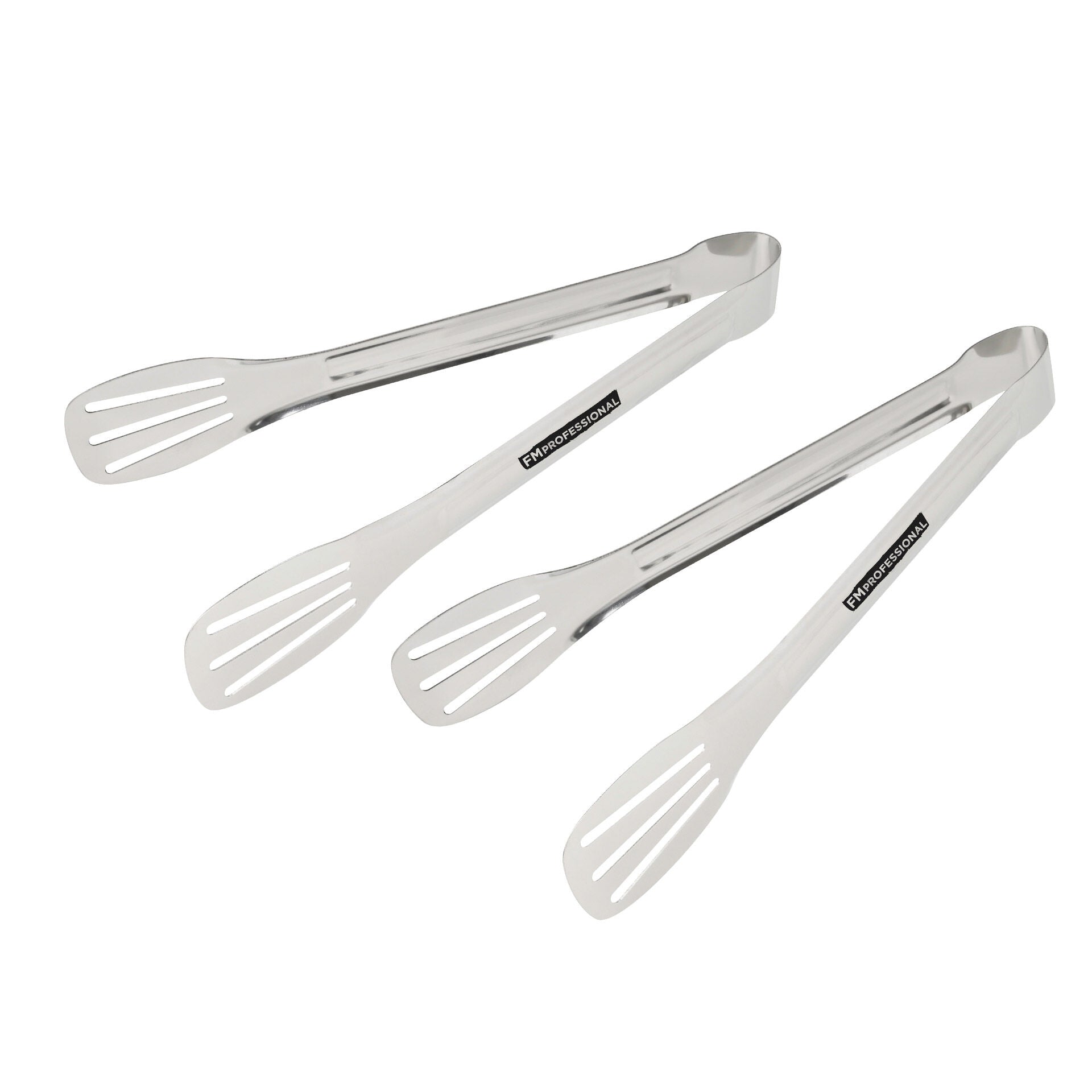 Serveringstang rustfritt stål 22,5 cm 2 stk FMprofessional forfra