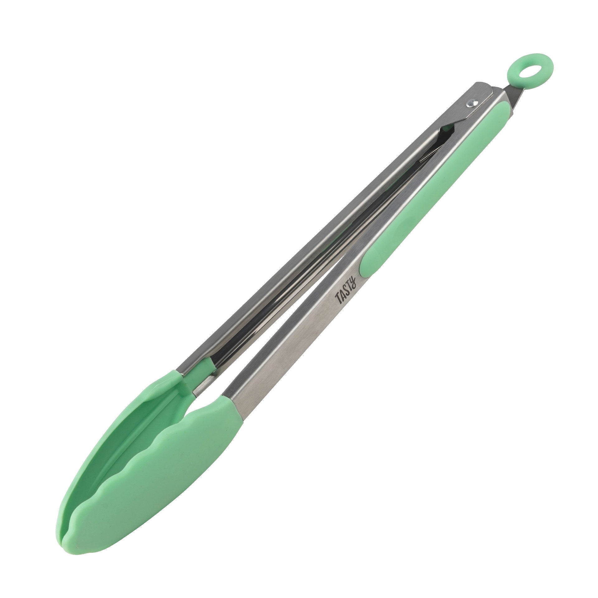 Serveringstang rustfritt stål med silikon 34,5 cm - Tasty forfra
