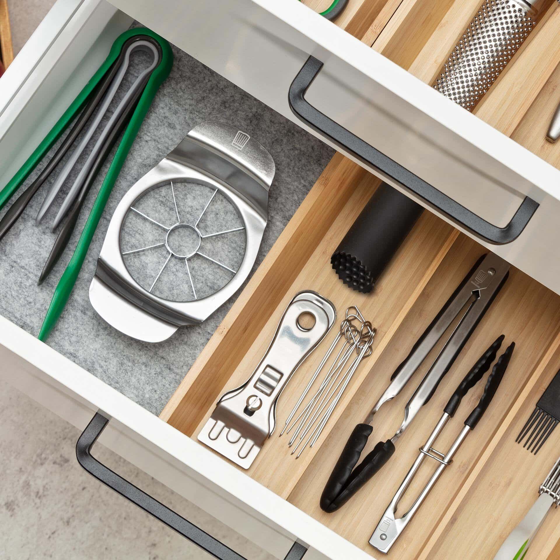 Servertang mini 18 cm 2 stk rustfritt stål nærbilde
