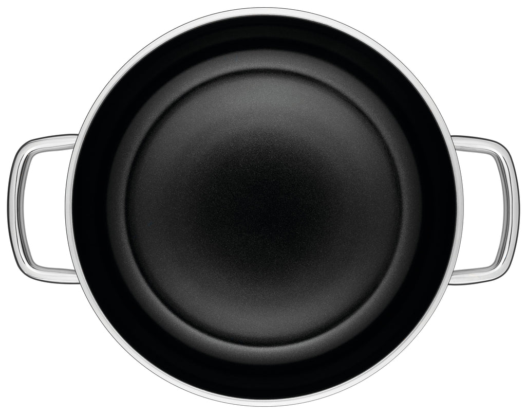 Servierpanne 24 cm keramisk non-stick rustfritt stål Durado bakside