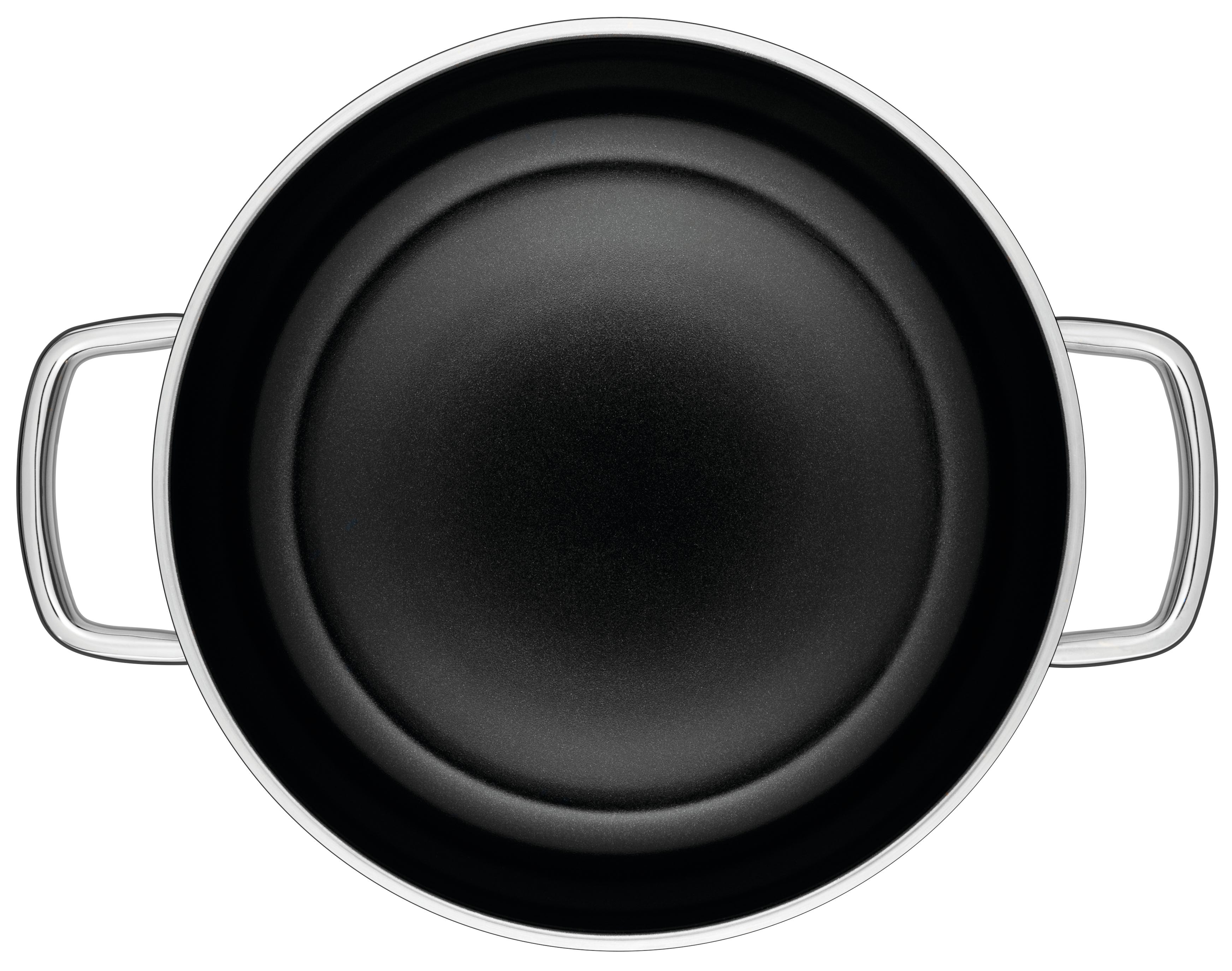 Servierpanne 24 cm keramisk non-stick rustfritt stål Durado bakside