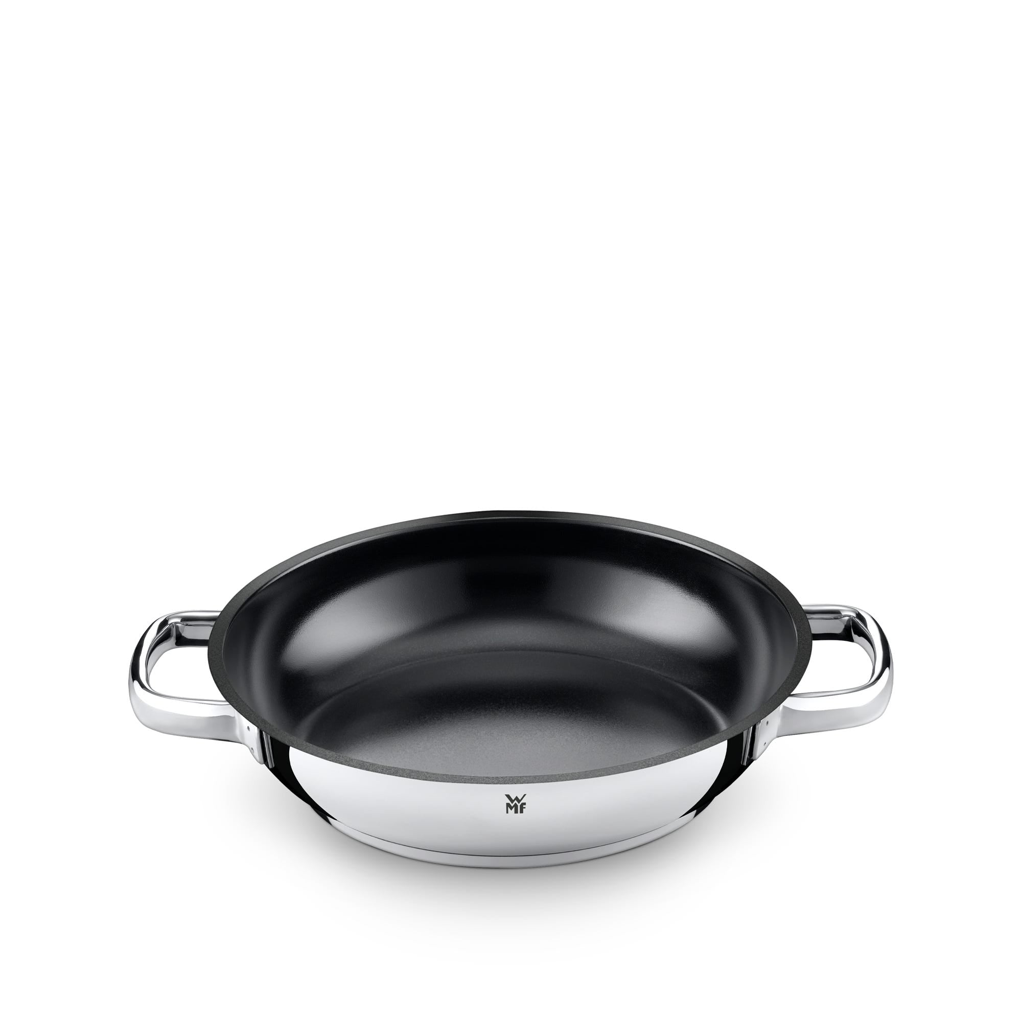 Servierpanne 24 cm keramisk non-stick rustfritt stål Durado forfra