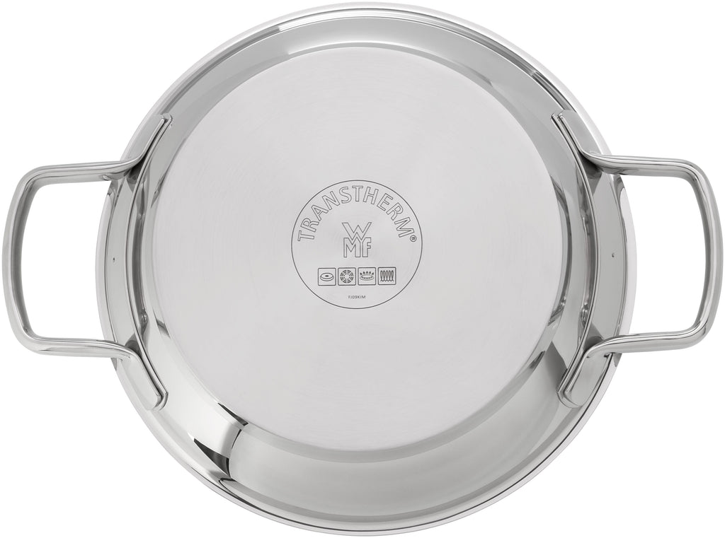 Detalj av håndtak på Servierpanne 24 cm non-stick rustfritt stål PermaDur Advance - WMF