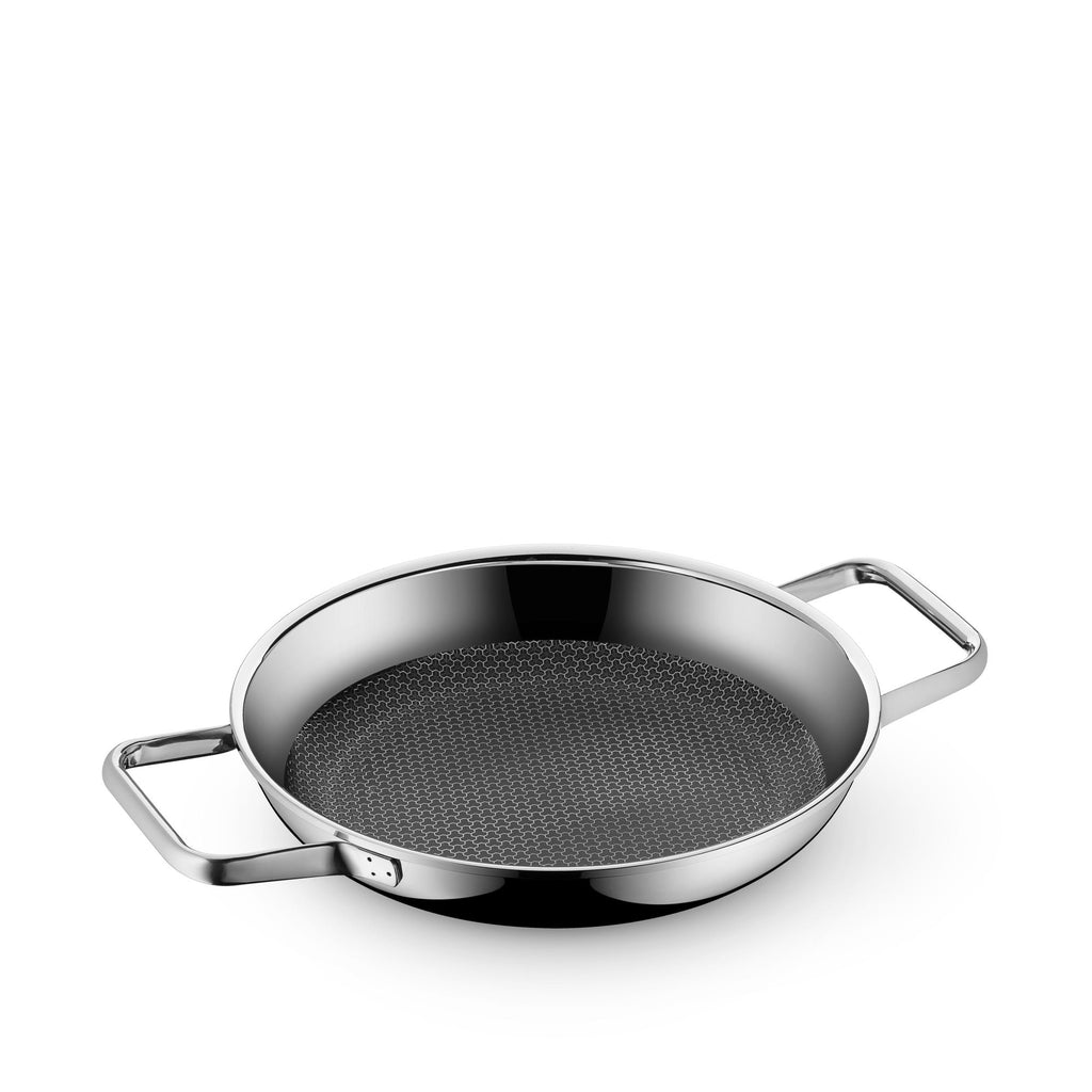 Servierpanne 24 cm rustfritt stål non-stick PermaDur - WMF forfra