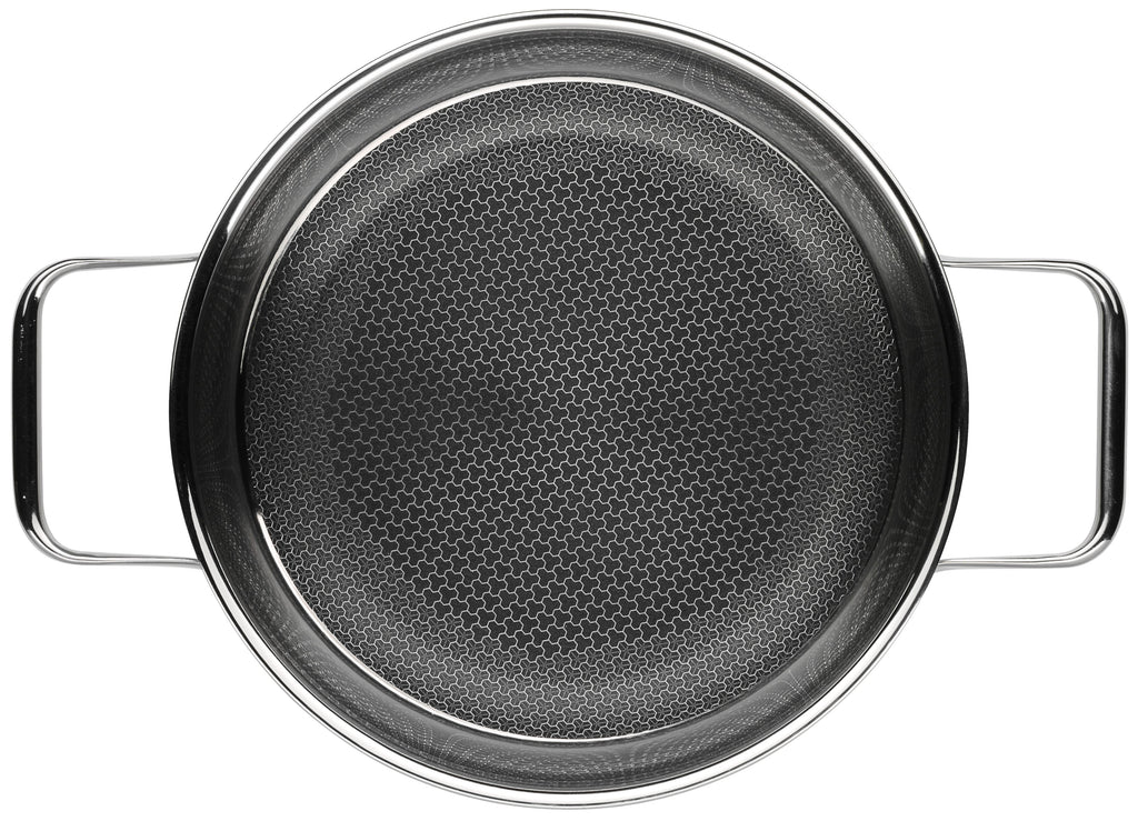 Servierpanne 24 cm rustfritt stål non-stick PermaDur - WMF bakside