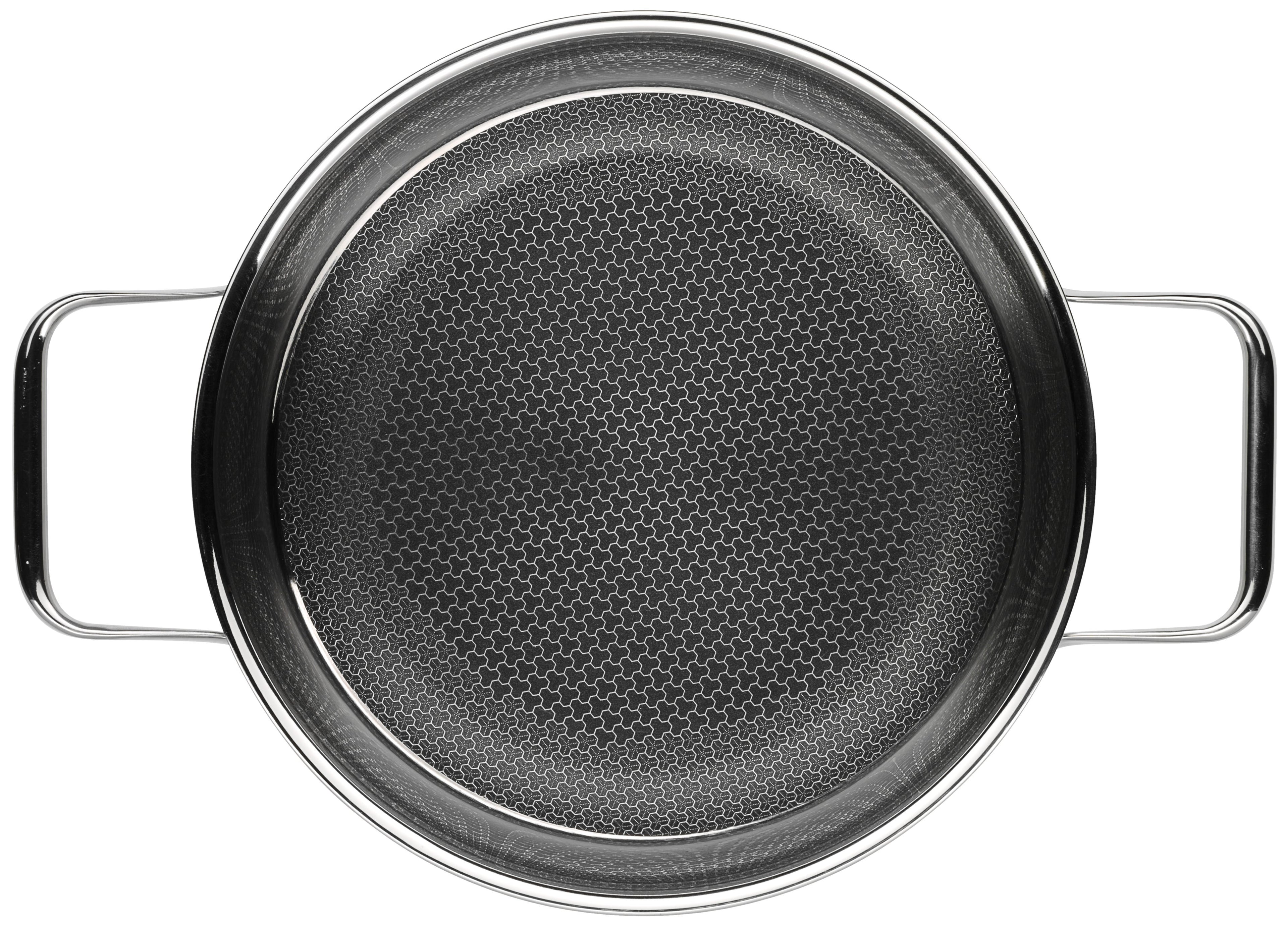 Servierpanne 24 cm rustfritt stål non-stick PermaDur - WMF bakside