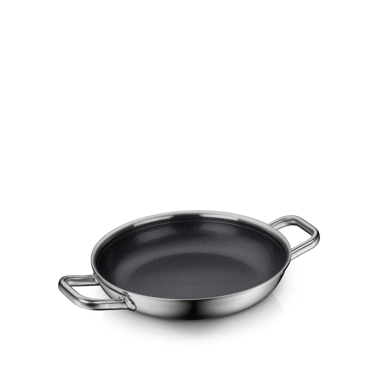 Servierpanne 24 cm rustfritt stål non-stick induksjon - WMF forfra