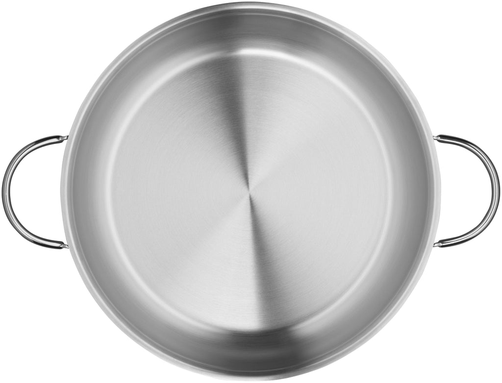 Servierpanne 28 cm rustfritt stål induksjon - WMF bakside