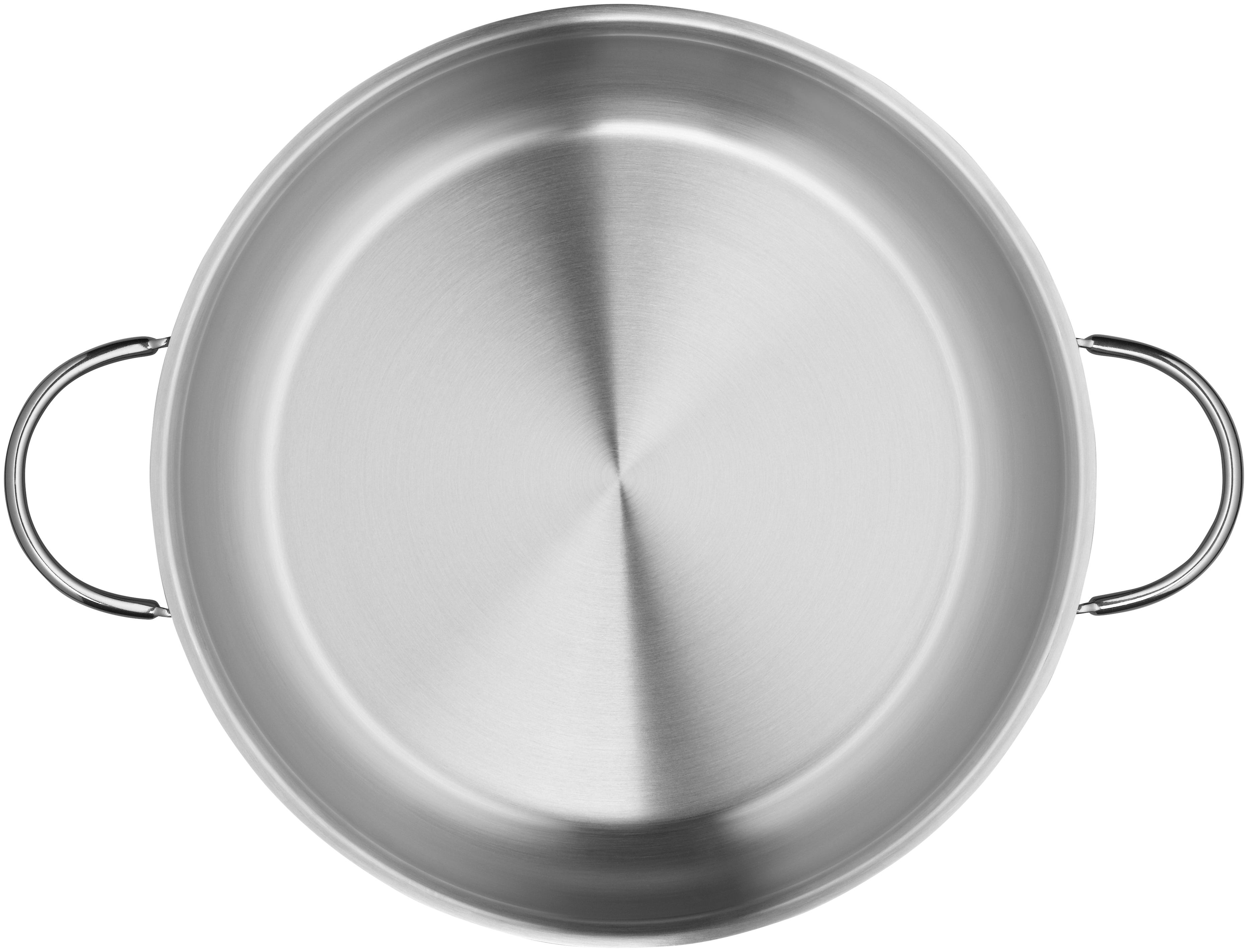 Servierpanne 28 cm rustfritt stål induksjon - WMF bakside