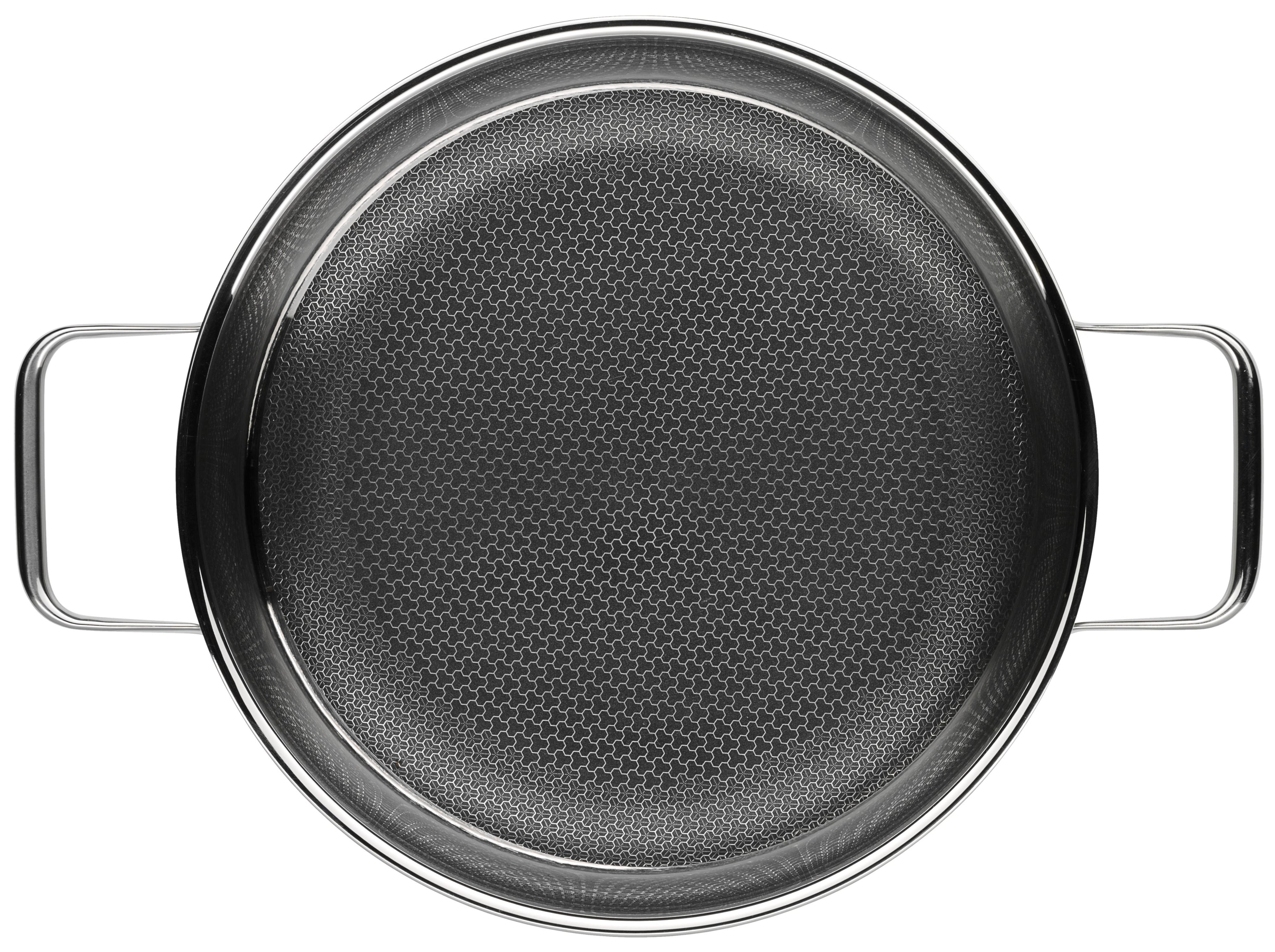 Servierpanne 28 cm rustfritt stål non-stick induksjon - WMF bakside