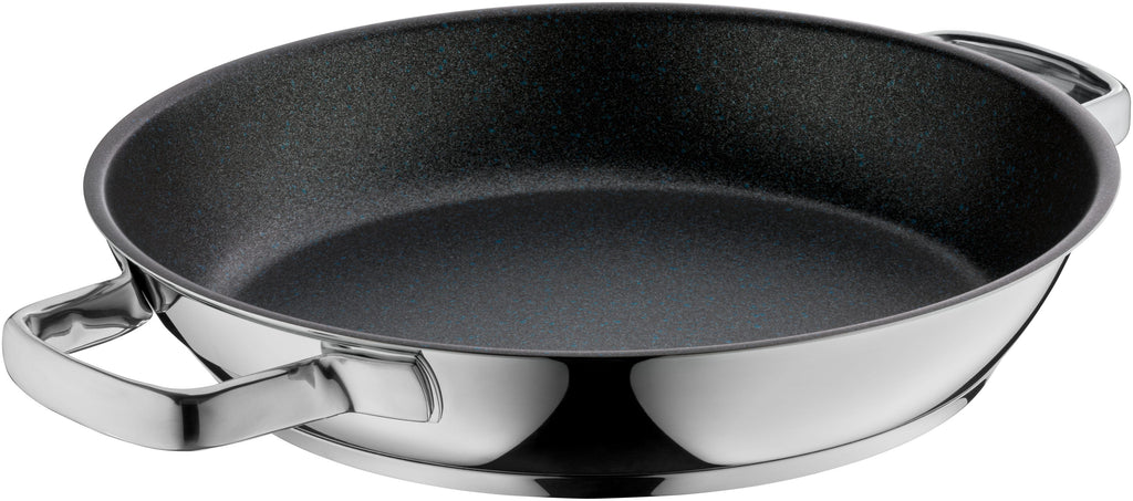 Servierpanne 32 cm non-stick rustfritt stål PermaDur Advance - WMF forfra
