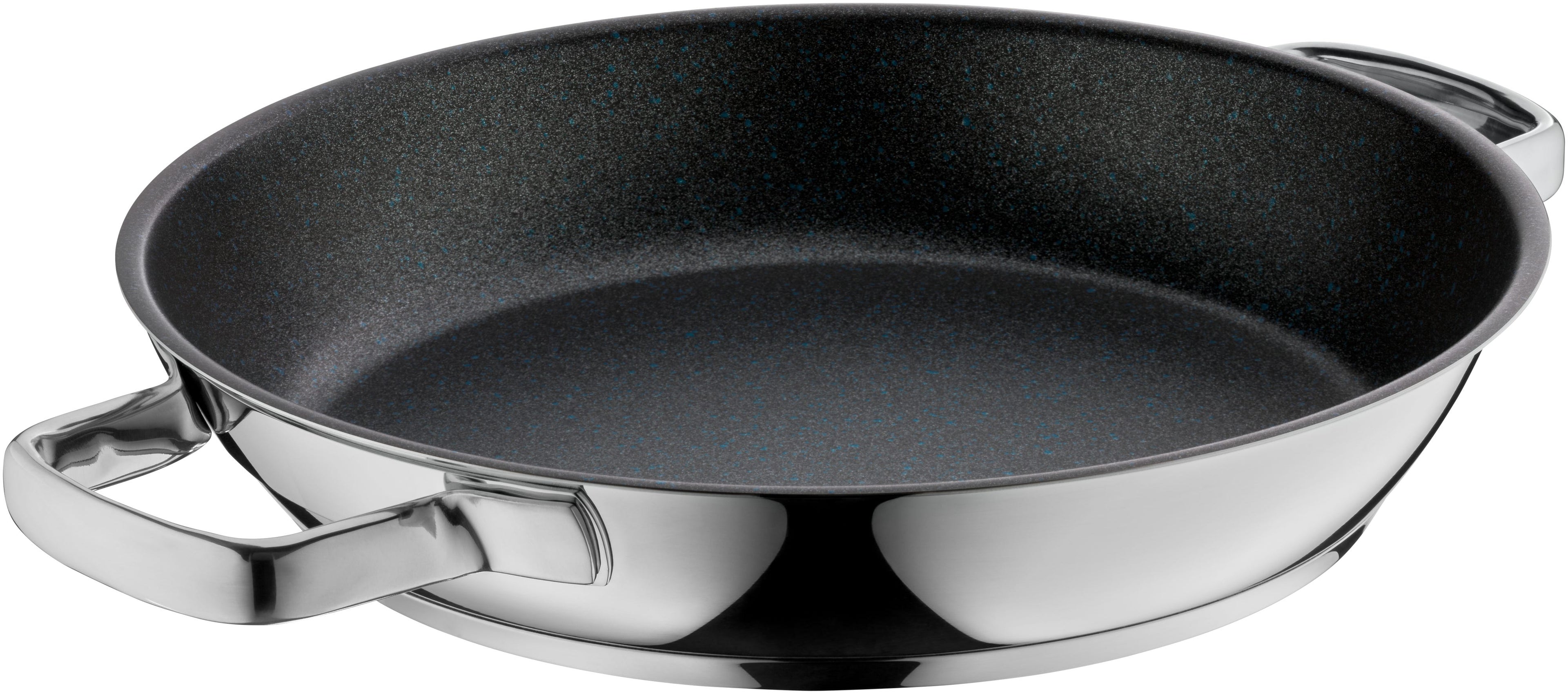 Servierpanne 32 cm non-stick rustfritt stål PermaDur Advance - WMF forfra