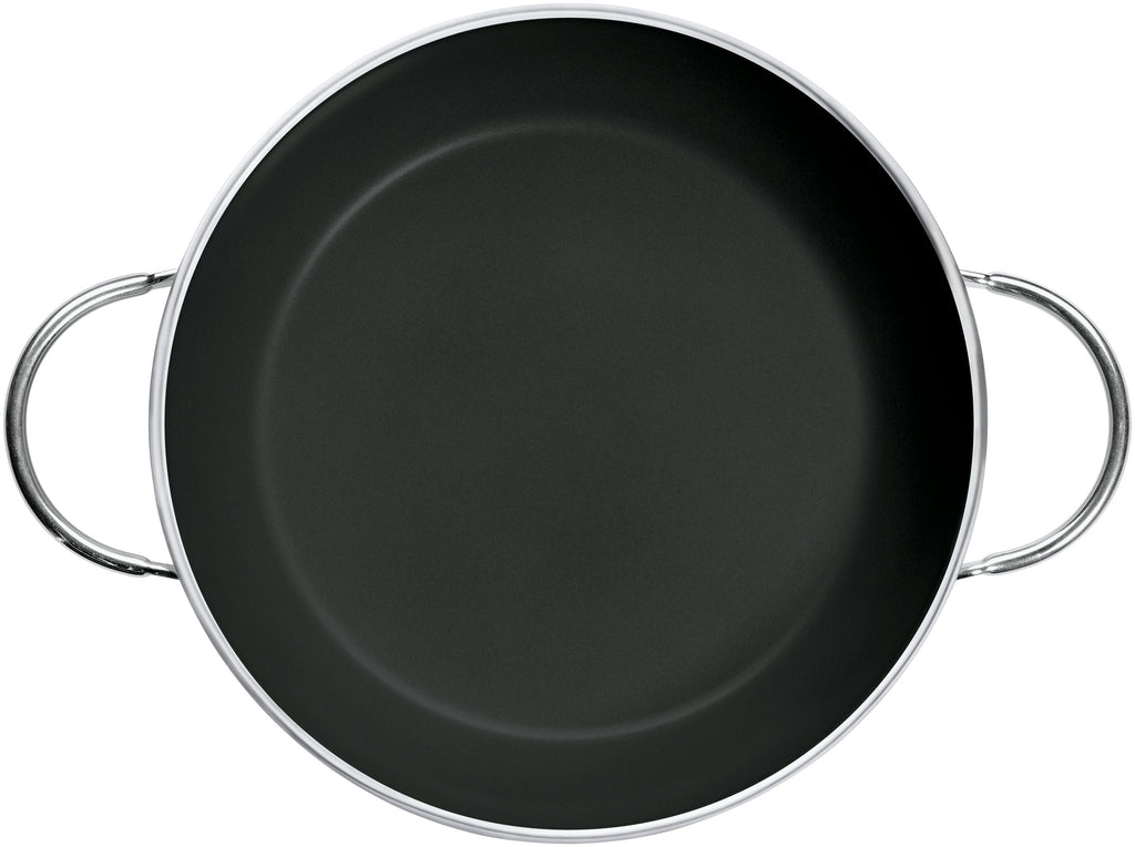Servierpanne CeraDur Profi 24 cm keramisk non-stick detalj av håndtak