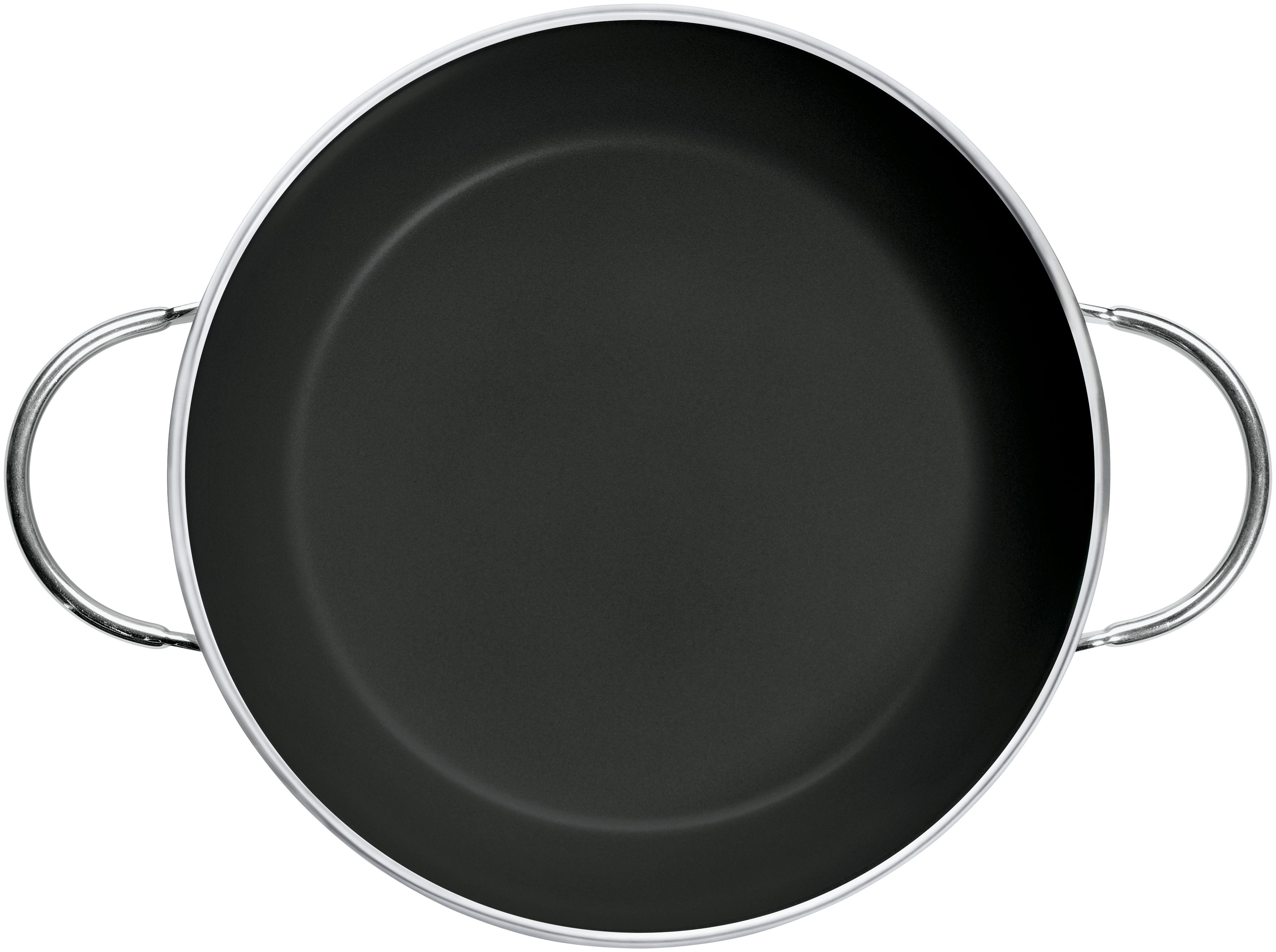 Servierpanne CeraDur Profi 24 cm keramisk non-stick detalj av håndtak