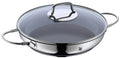 Servierpanne med glasslokk 26 cm non-stick keramisk WMF forfra