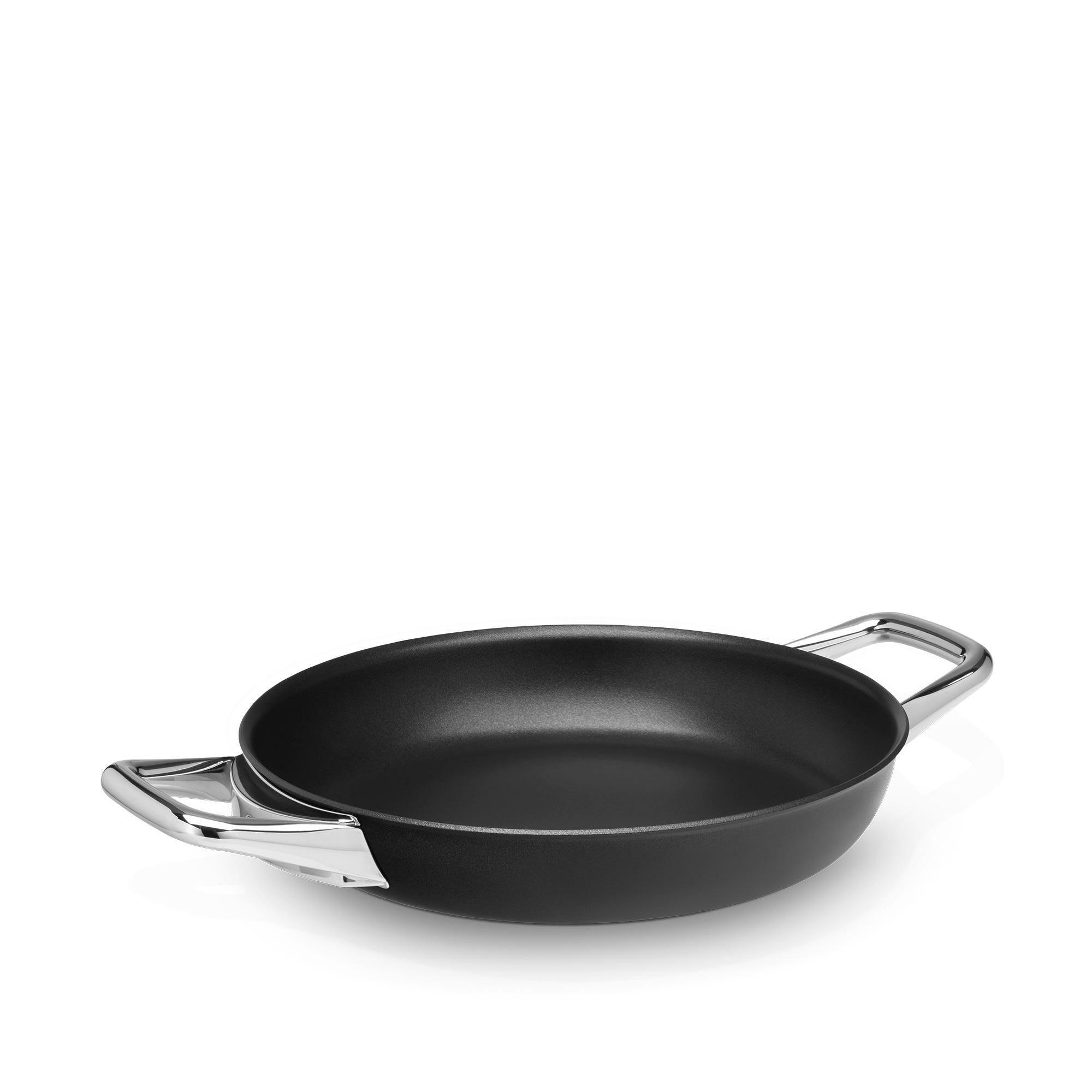 Servierpanne Steak Profi 24 cm rustfritt stål non-stick forfra