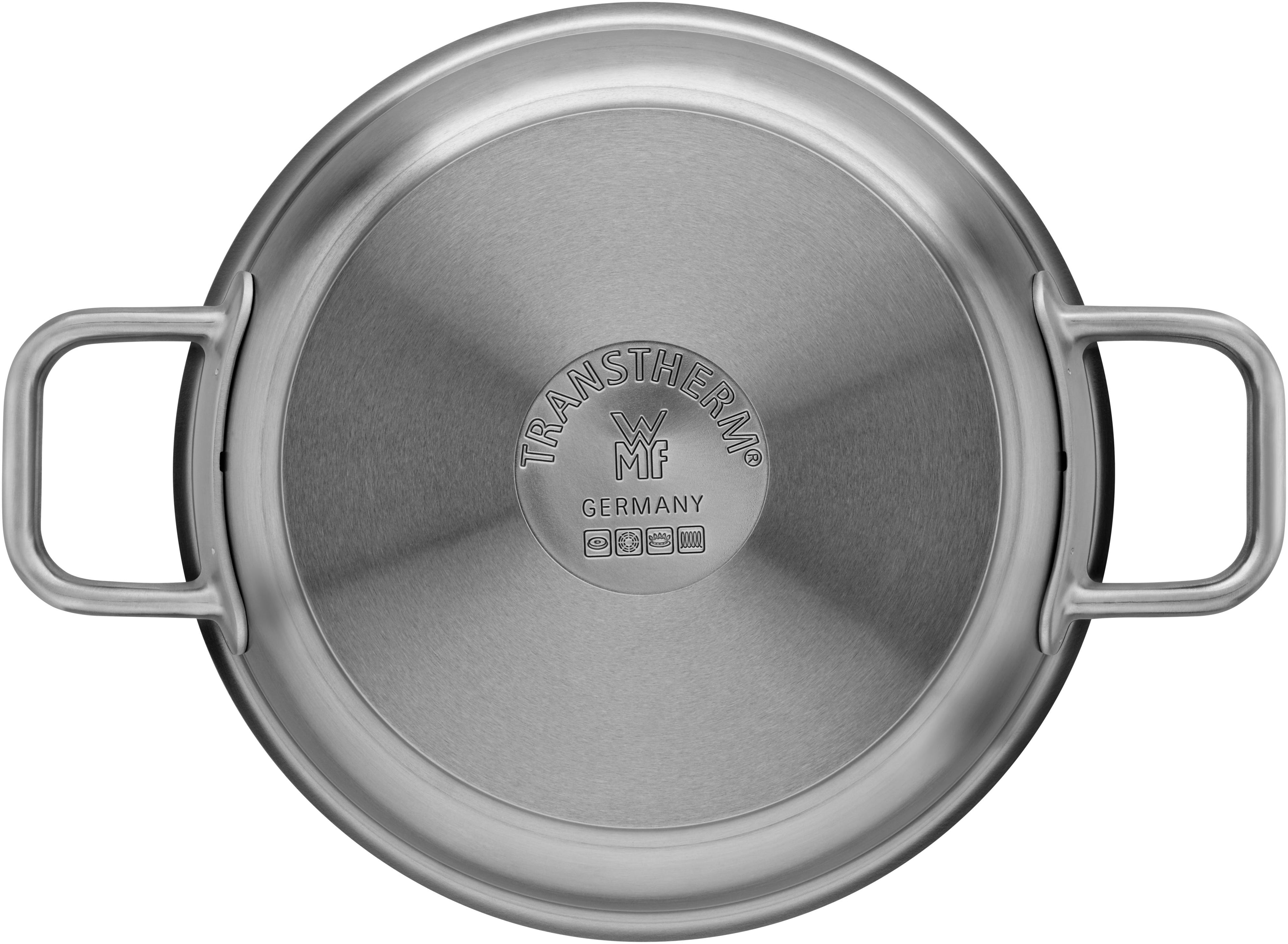 Servierpanne Ultimate rustfritt stål 24 cm induksjon bakside