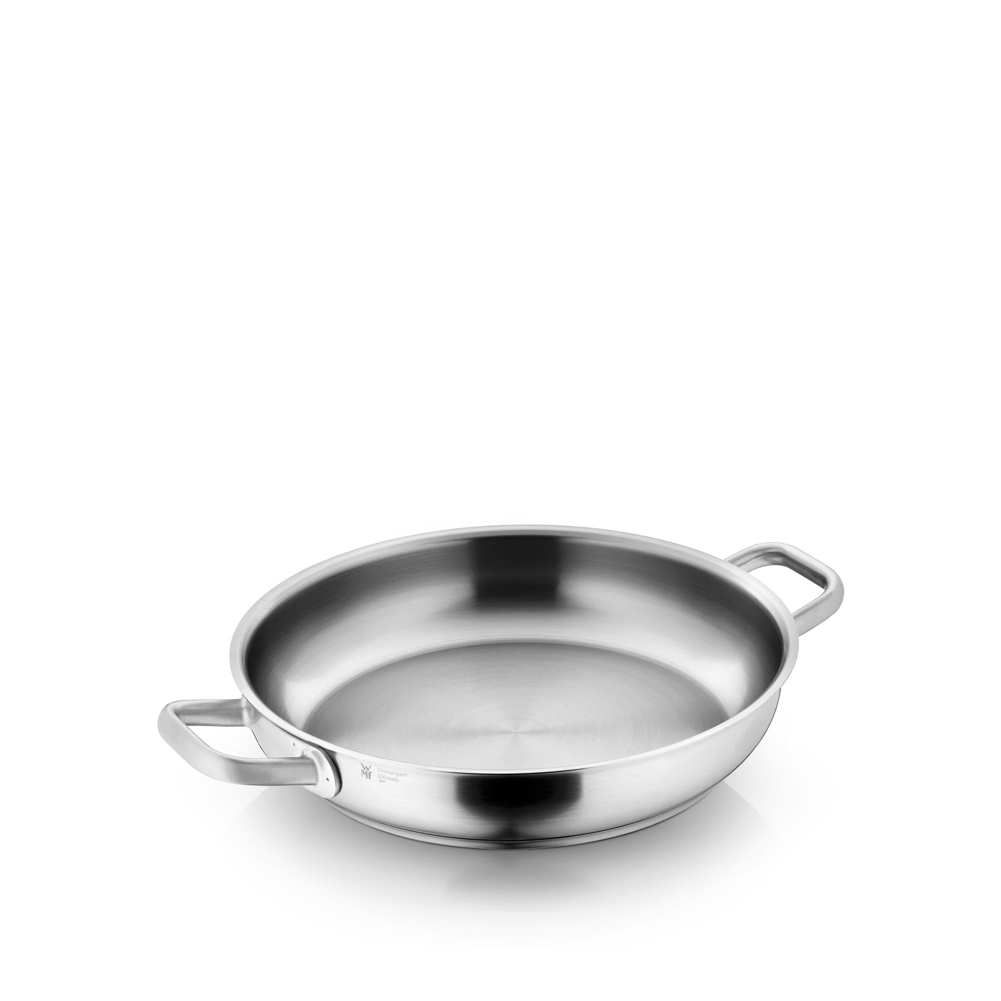 Servierpanne Ultimate rustfritt stål 28 cm induksjon forfra